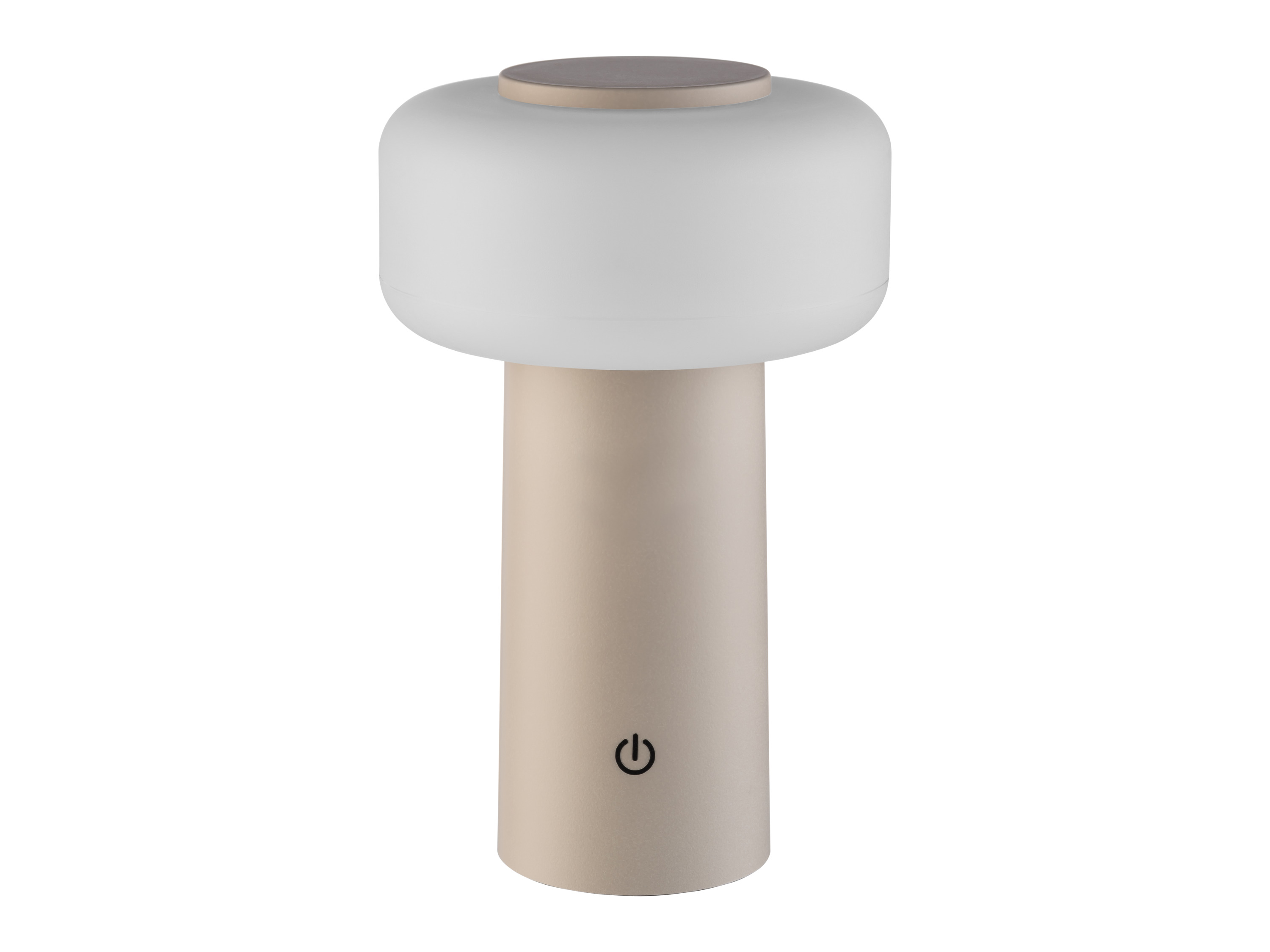 Livarno Akumulatorowa lampa stołowa LED Beżowy