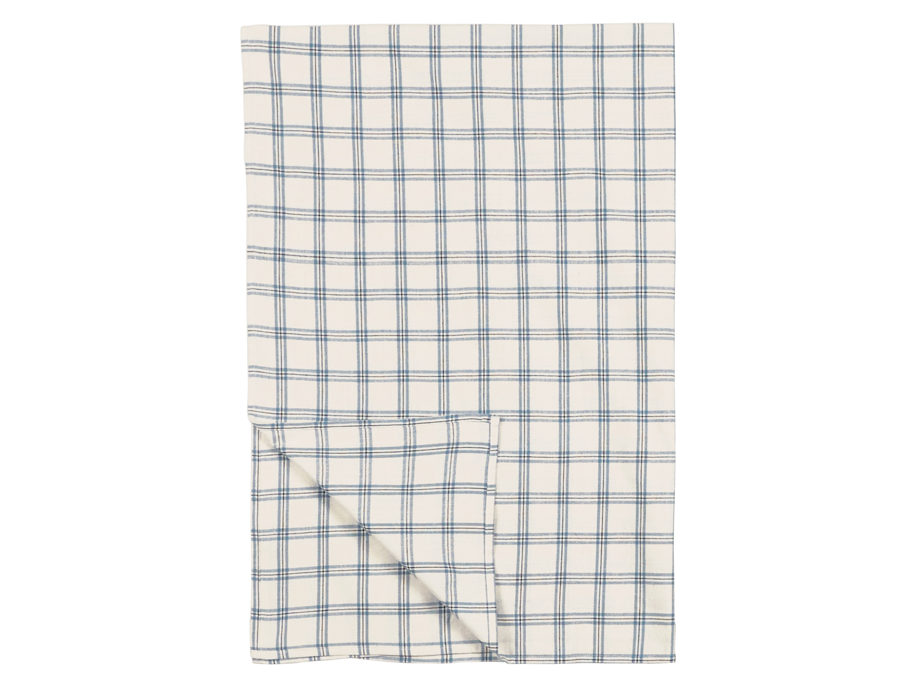 Livarno Obrus z bawełny, 120 x 160 cm Beżowy/niebieski