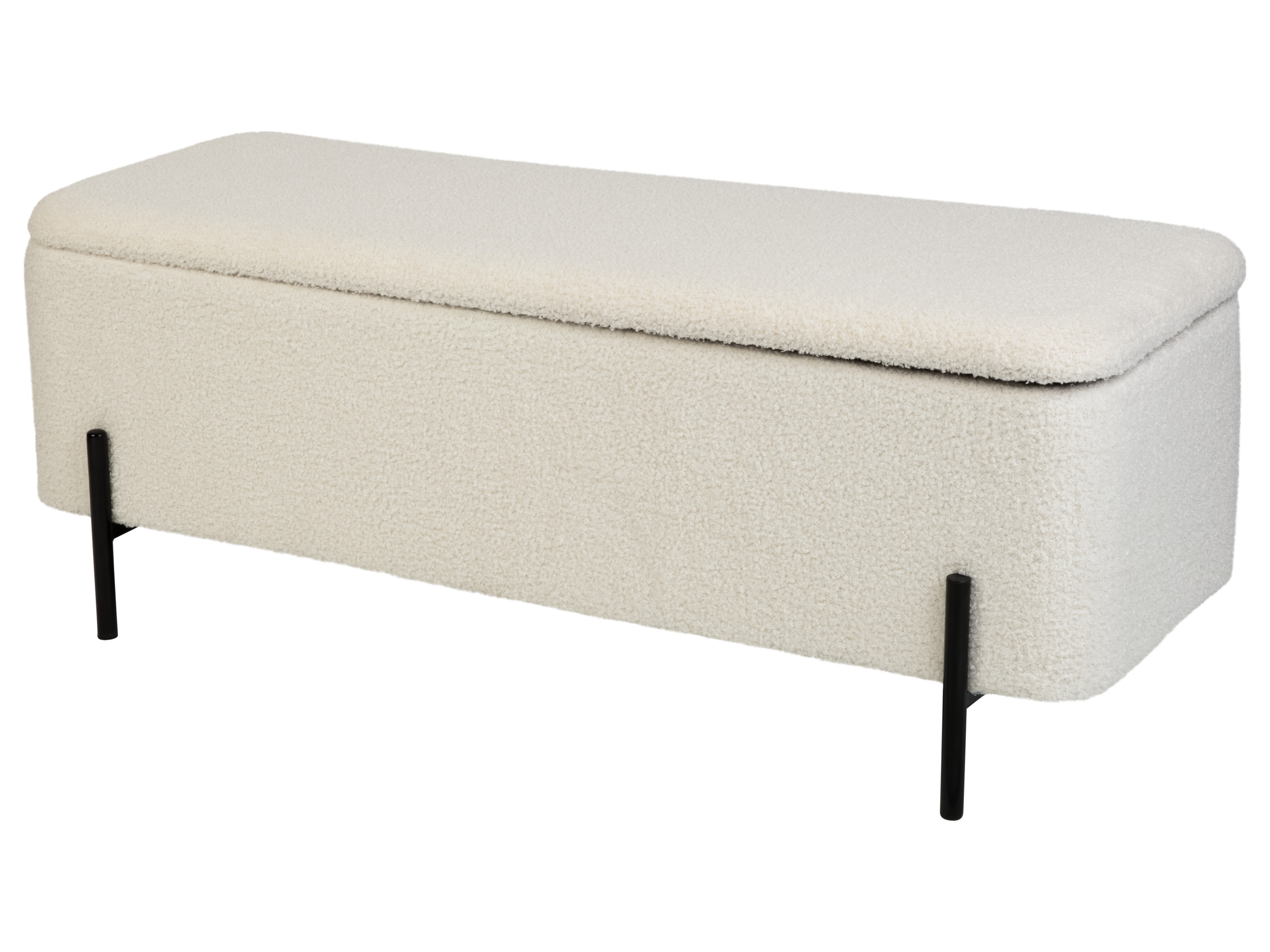 Livarno home Ławka tapicerowana boucle ze schowkiem