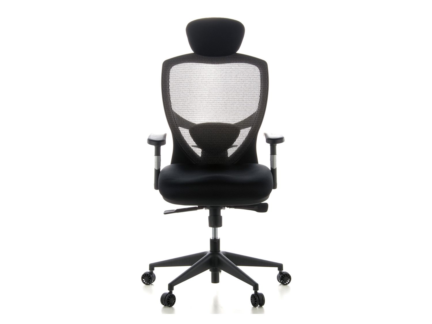 hjh Office Krzesło biurowe / Fotel szefa Venus Base Srebrnoszary