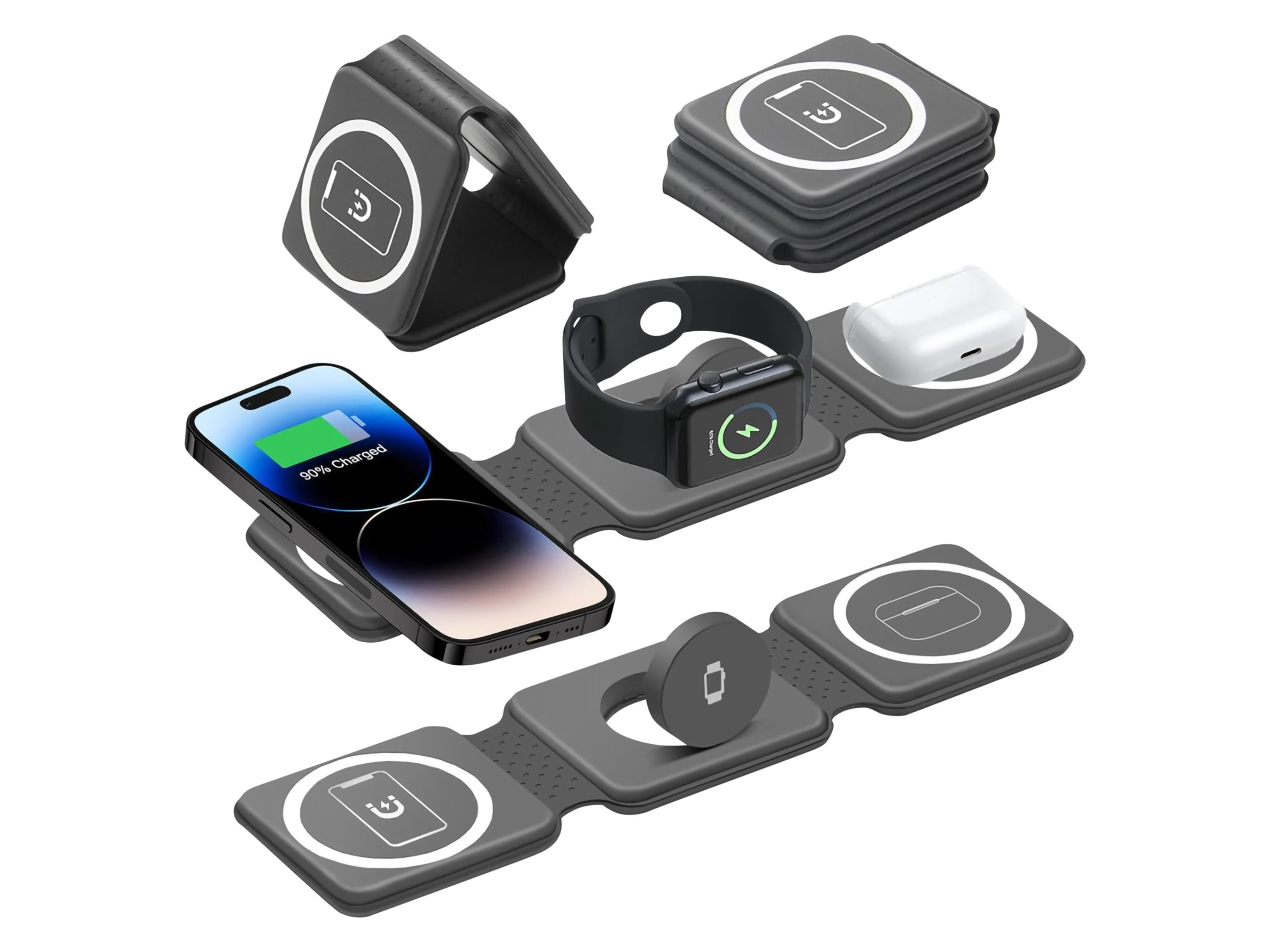 Vale Ładowarka bezprzewodowa, 15 W Czarny