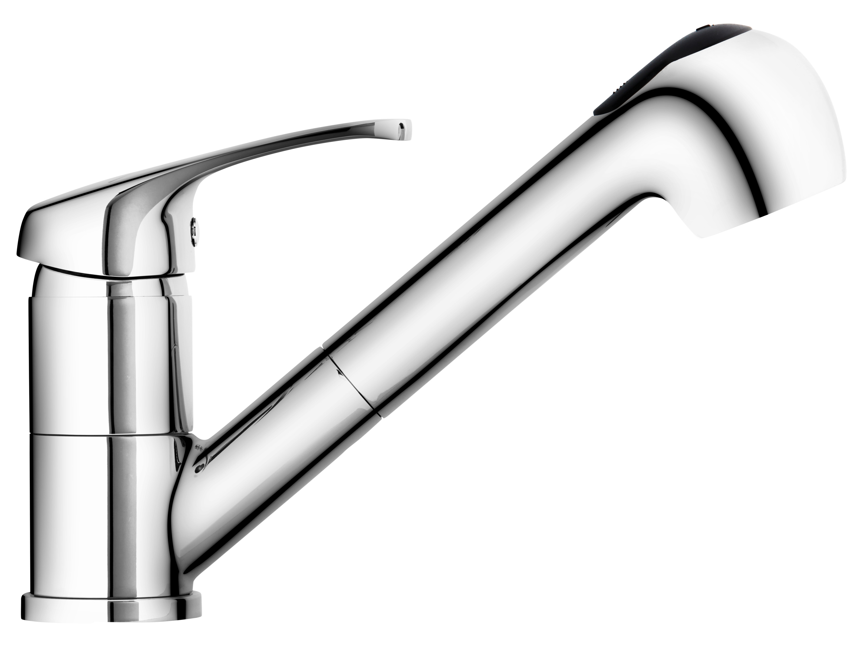 Livarno home Bateria kuchenna z wyciąganą wylewką Chrom