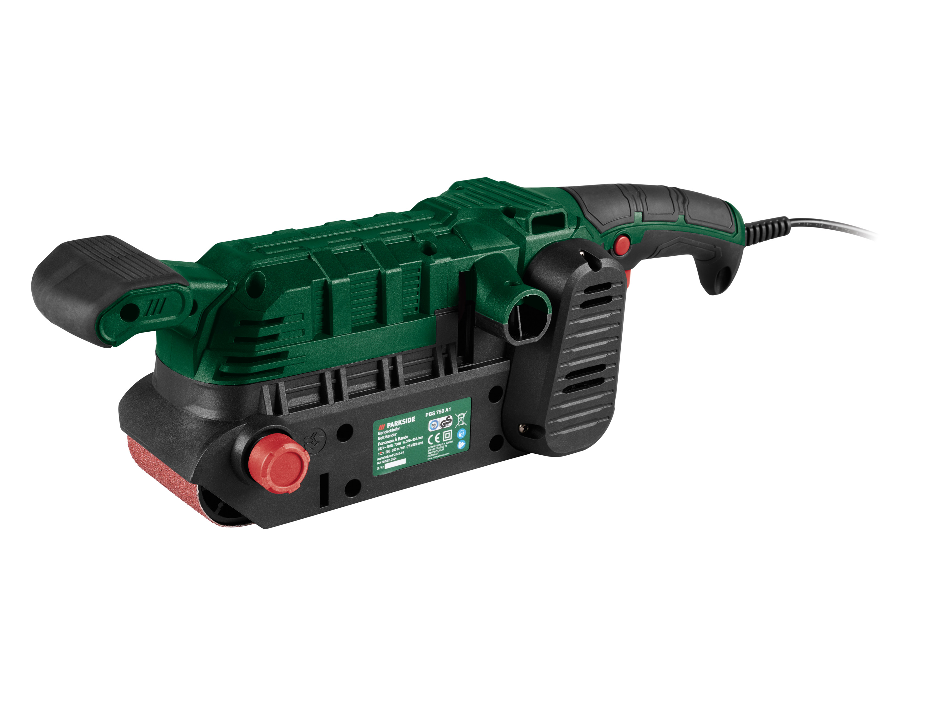 Parkside Szlifierka taśmowa, 750 W, PBS 750 A1