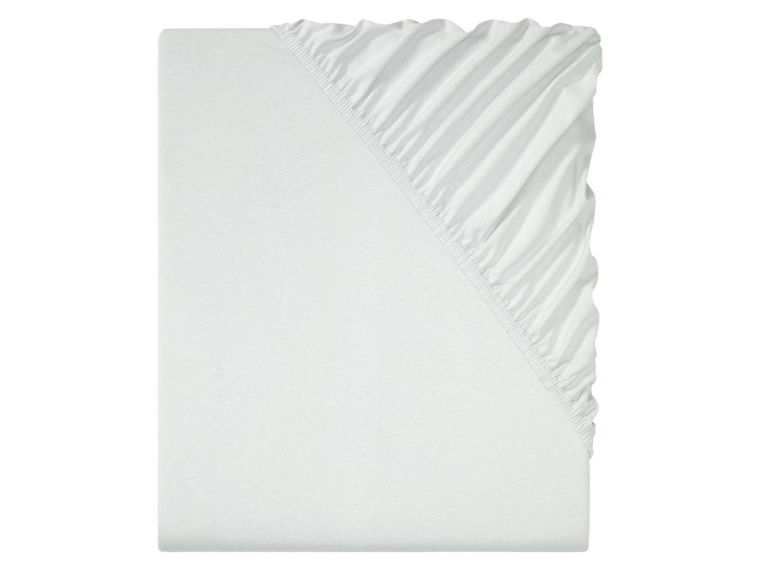 Livarno home Prześcieradło z dżerseju z gumką, 90-100 x 200 cm Jasnoszary