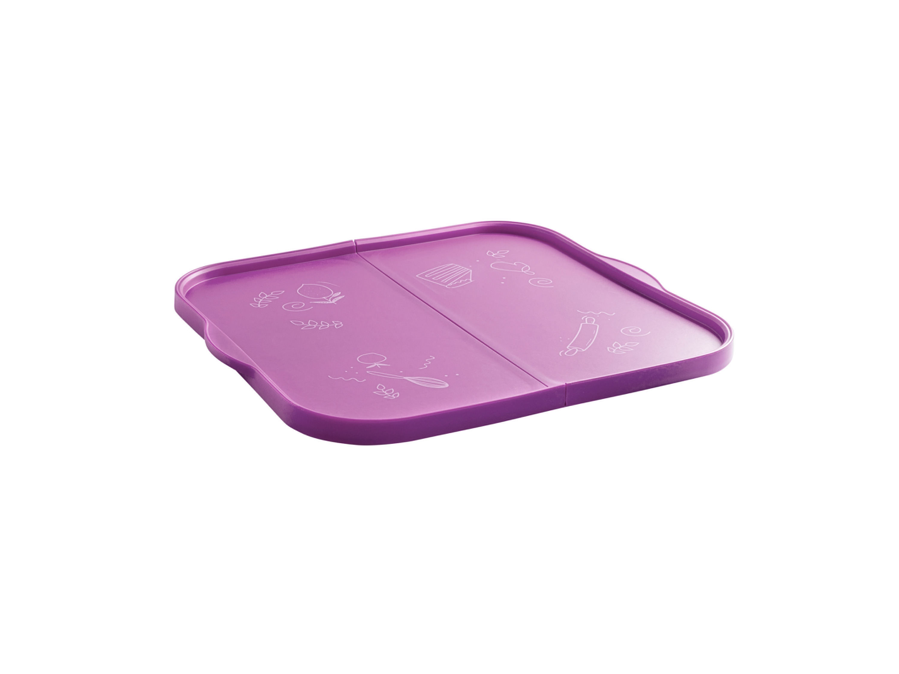 Coox Składana silikonowa blacha do pieczenia Fioletowy