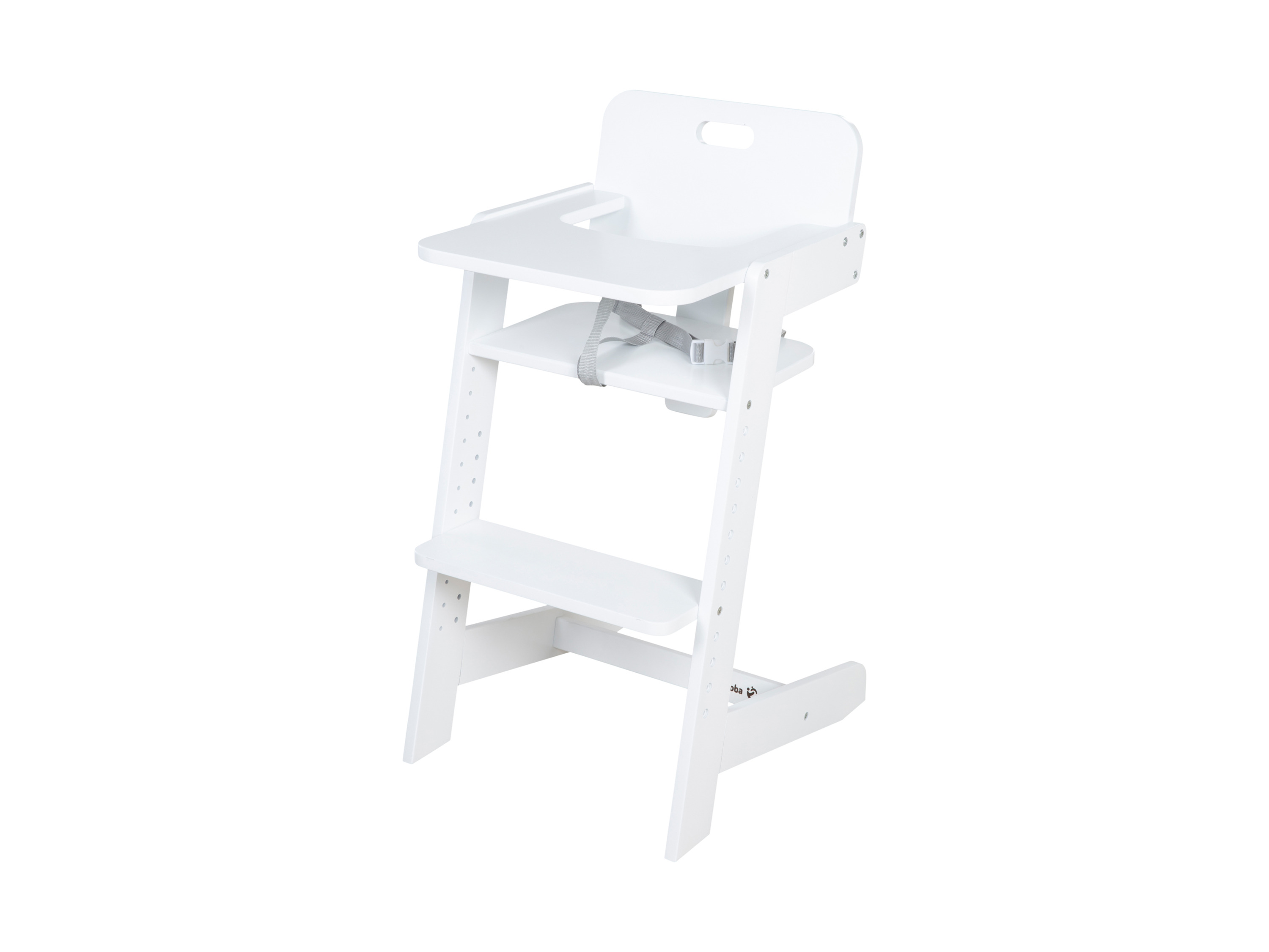 roba Krzesełko do karmienia rosnące z dzieckiem Dorastanie, Biały
