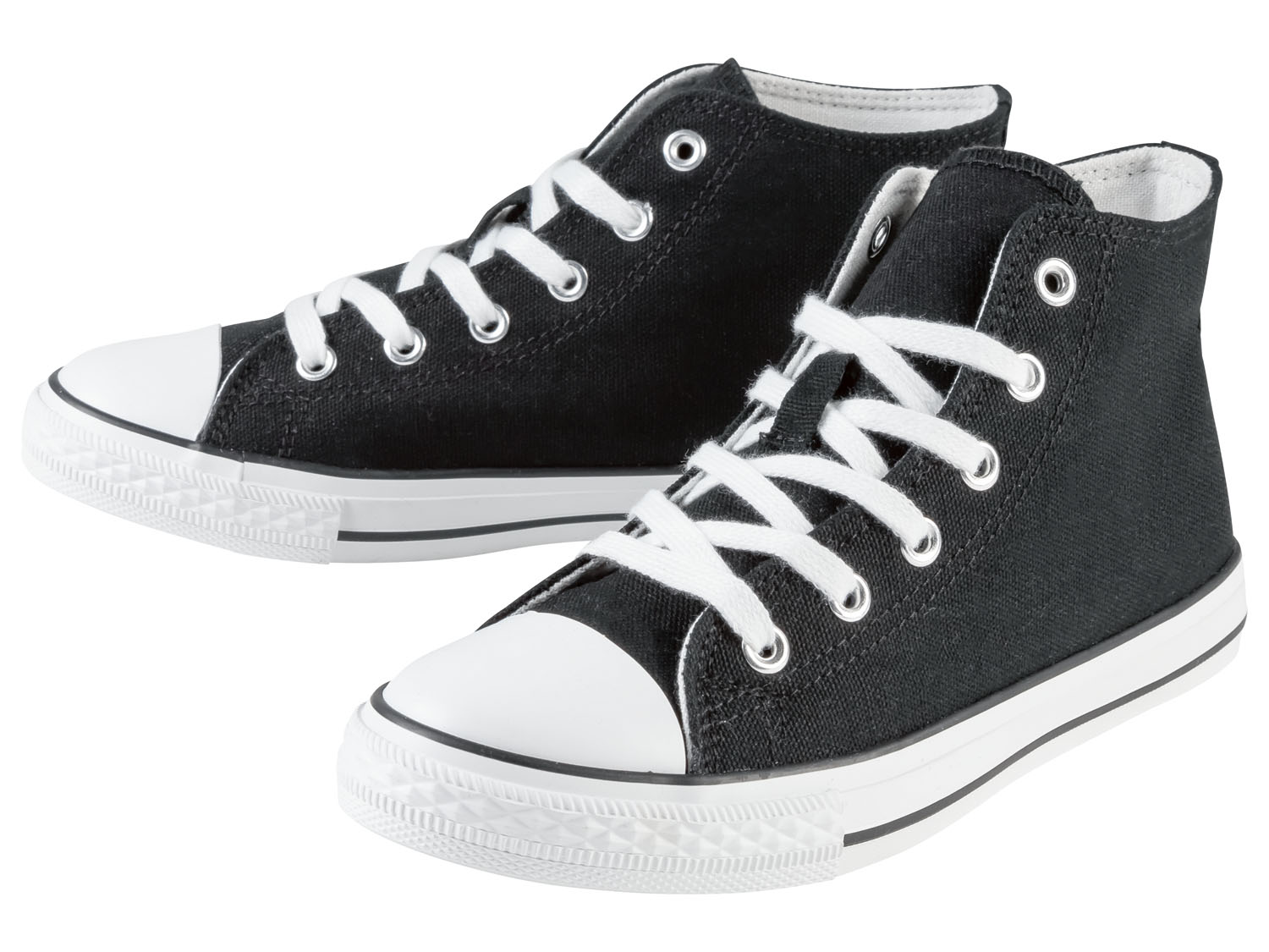 pepperts! Buty sportowe chłopięce Canvas 35, Czarny