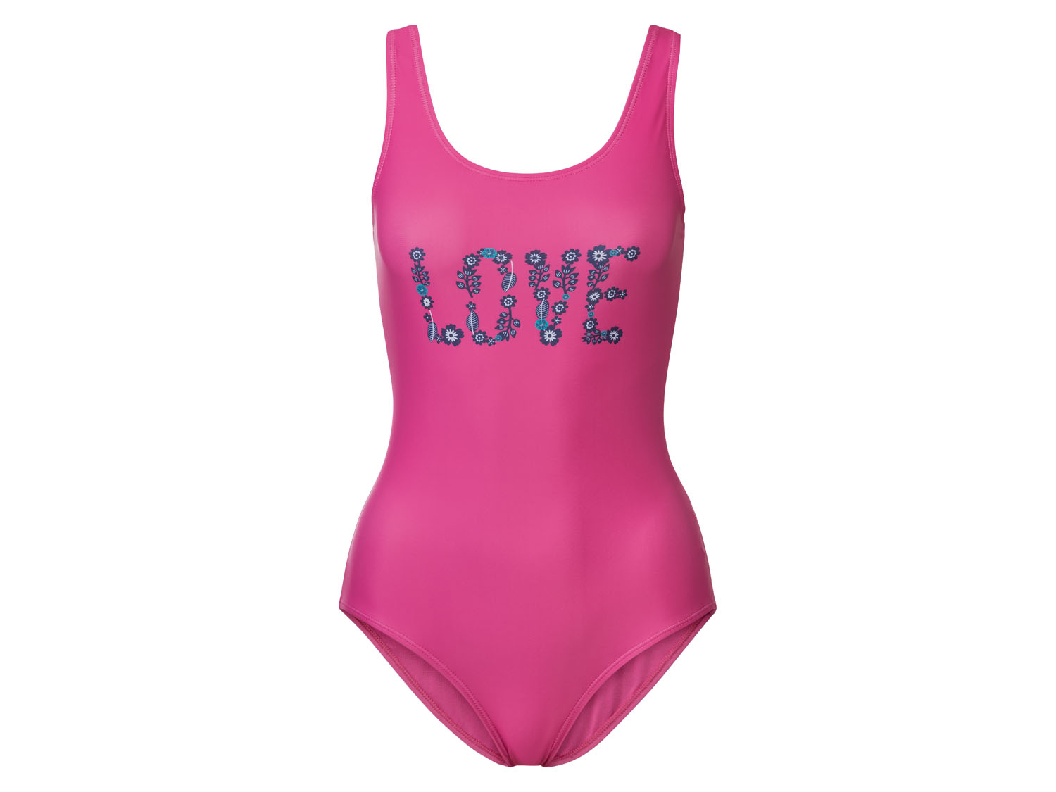 esmara Strój kąpielowy damski jednoczęściowy 44, Różowy