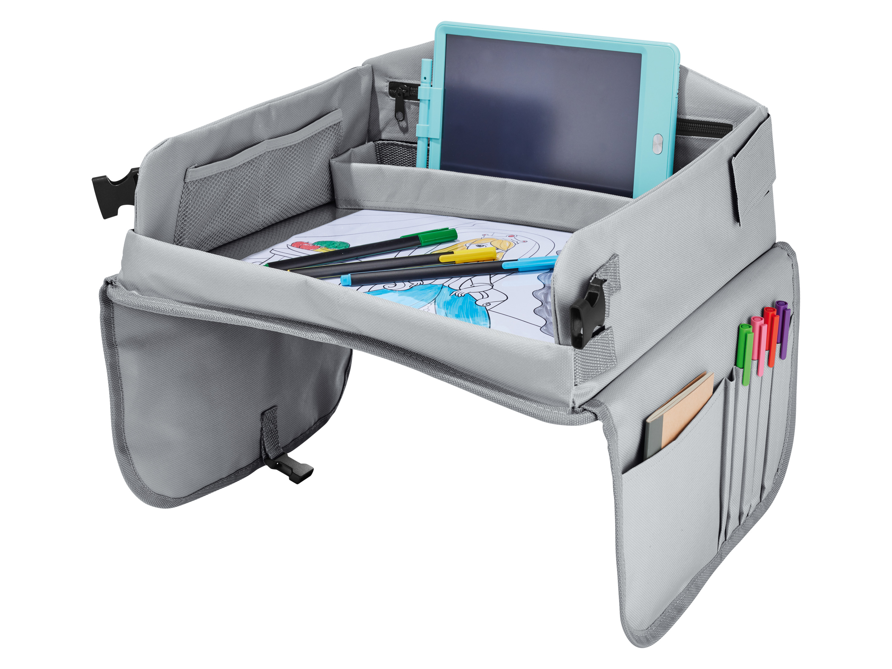 Ultimate Speed Stolik podróżny dla dzieci, składany Szary