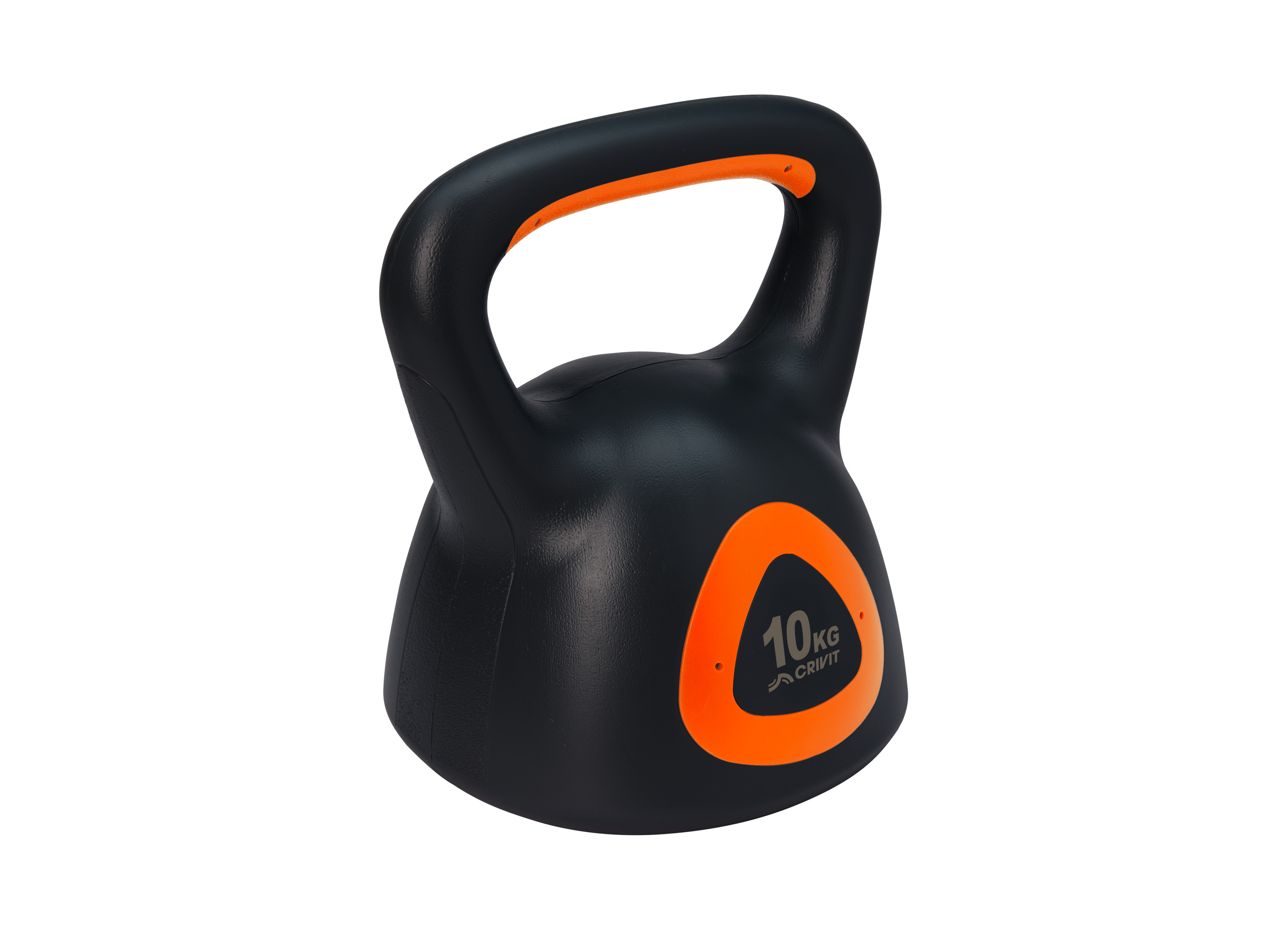 Crivit Deska do pompek, zestaw hantli lub kettlebell Kettlebell z tworzywa 10 kg