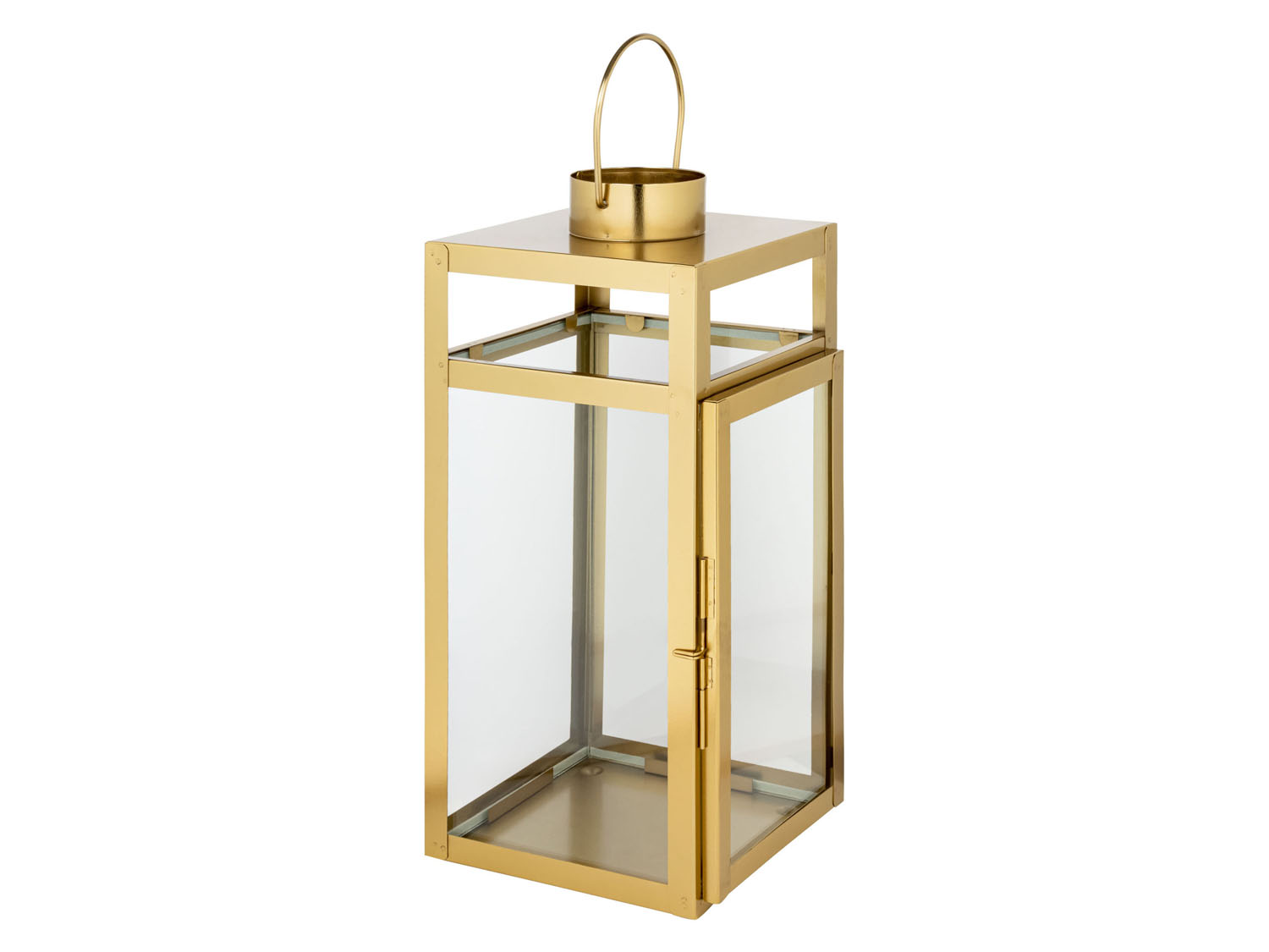 Livarno home Latarenka lub taca dekoracyjna Latarenka, złoty