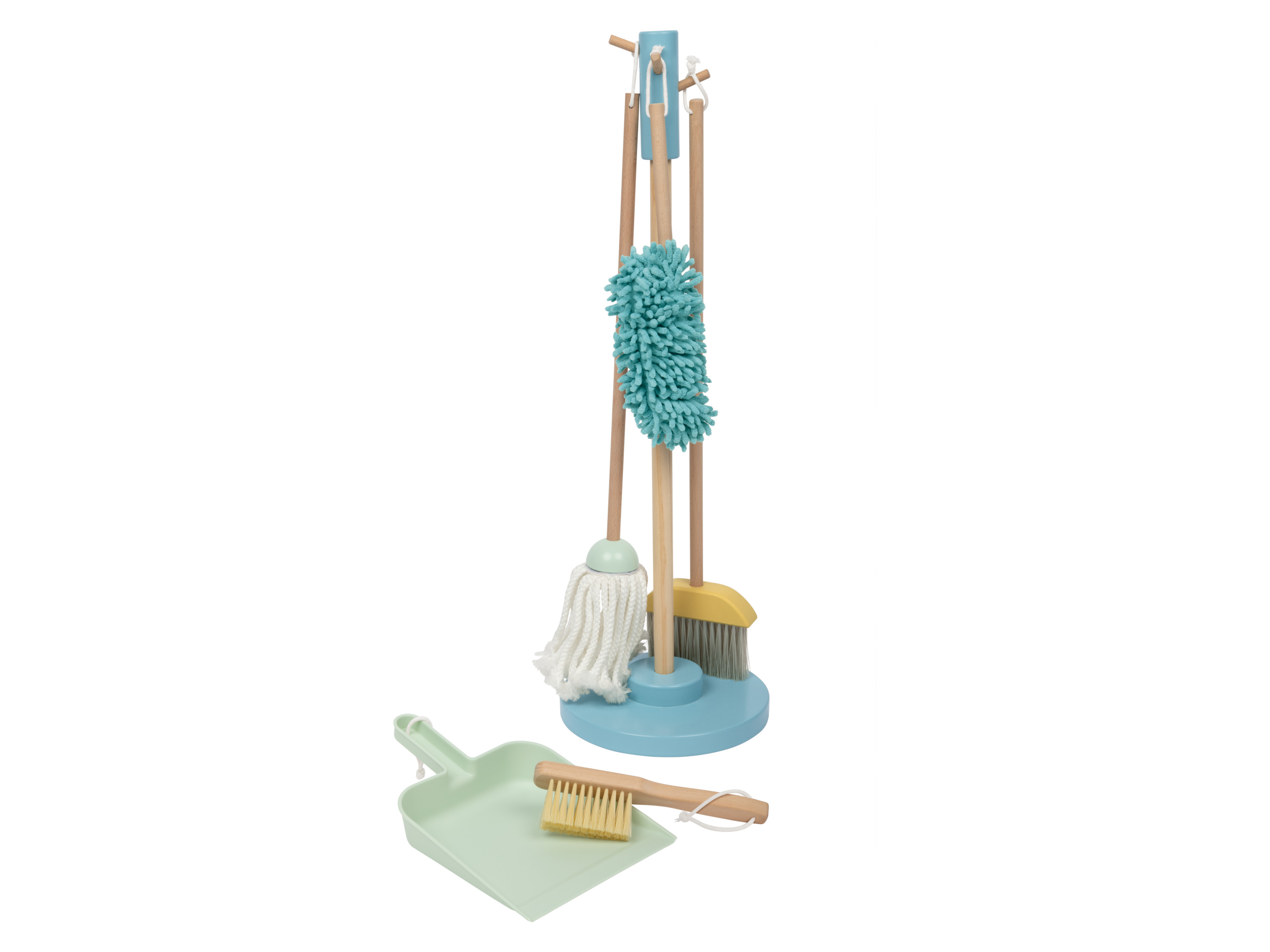 lupilu Drewniane Stacja do sprzątania / Deska do prasowania / Odkurzacz Zestaw do sprzątania