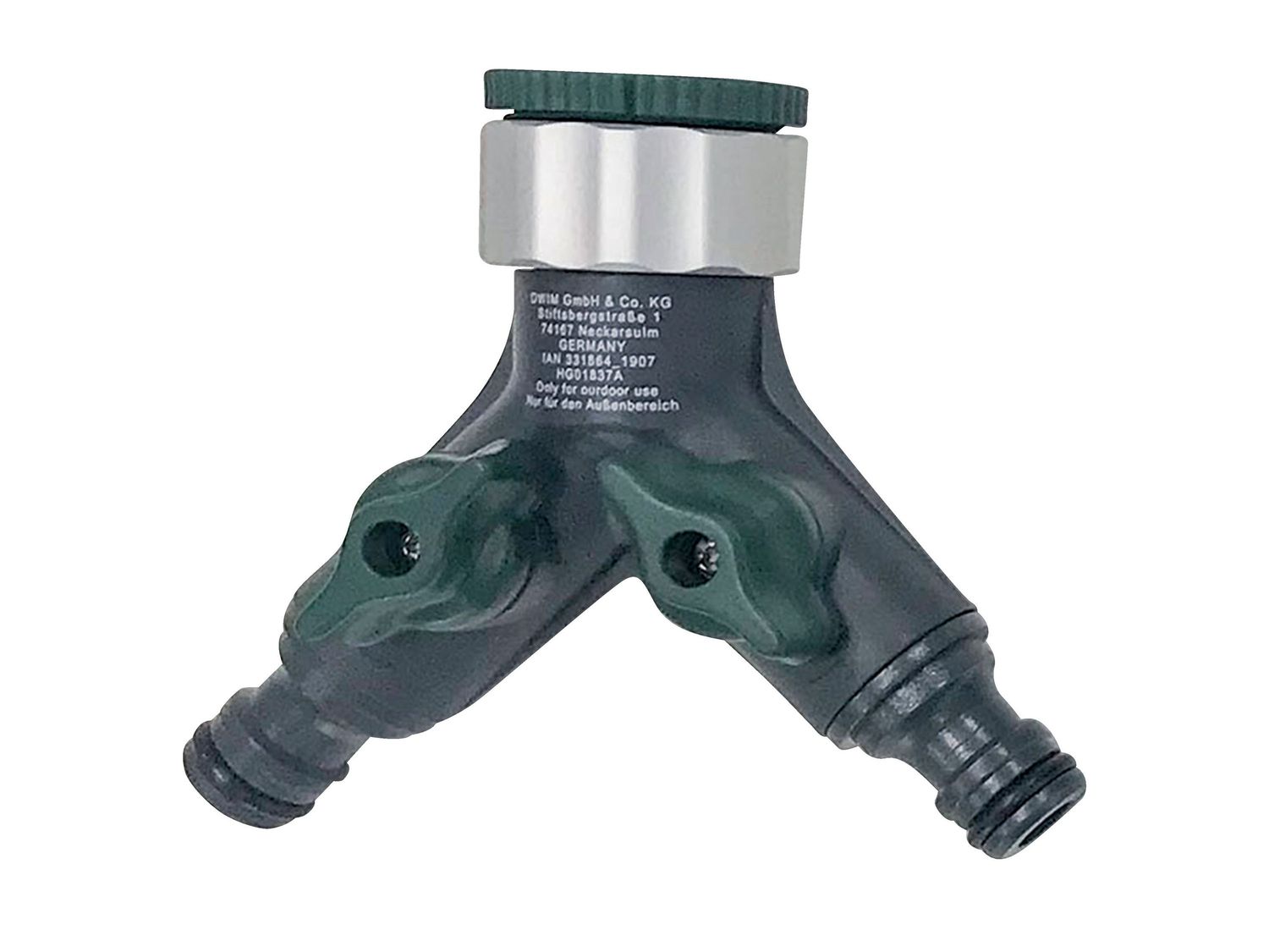 Parkside Przyłącza nawadniające Premium, 1 sztuka 2-drożny rozdzielacz