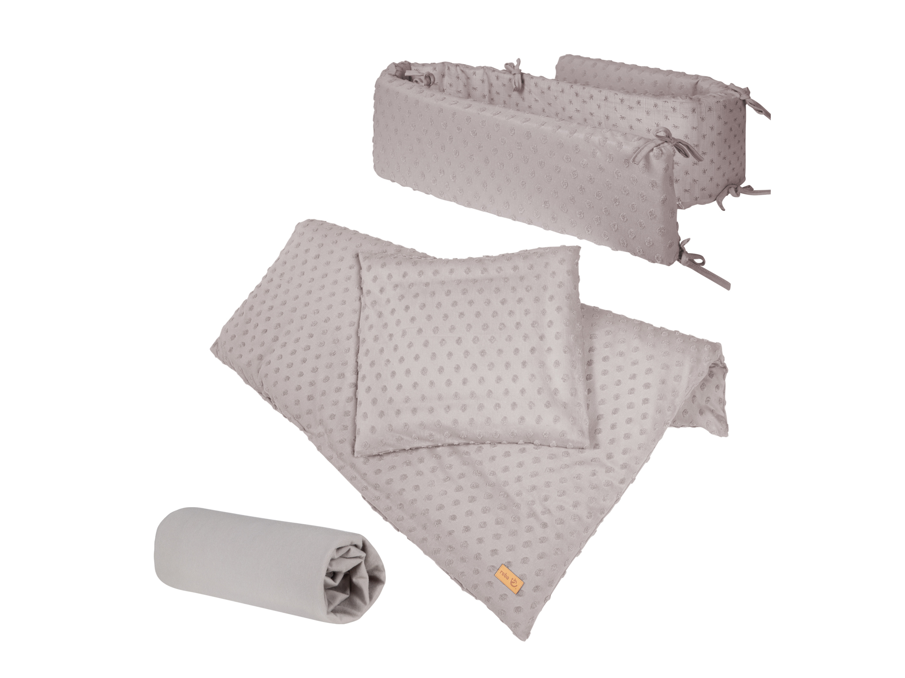 roba BIO-Jersey Zestaw upominkowy Jasnoszary