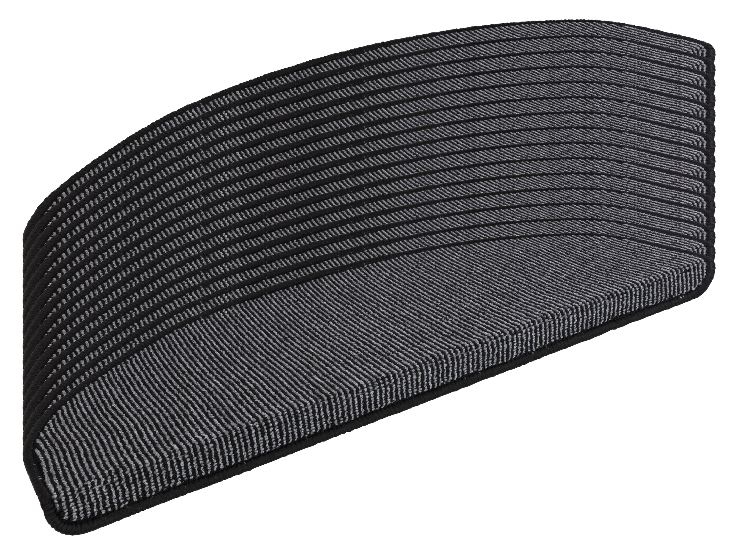 Livarno home Komplet nakładek na schody Premium, 15 sztuk, z taśmą klejącą Szary