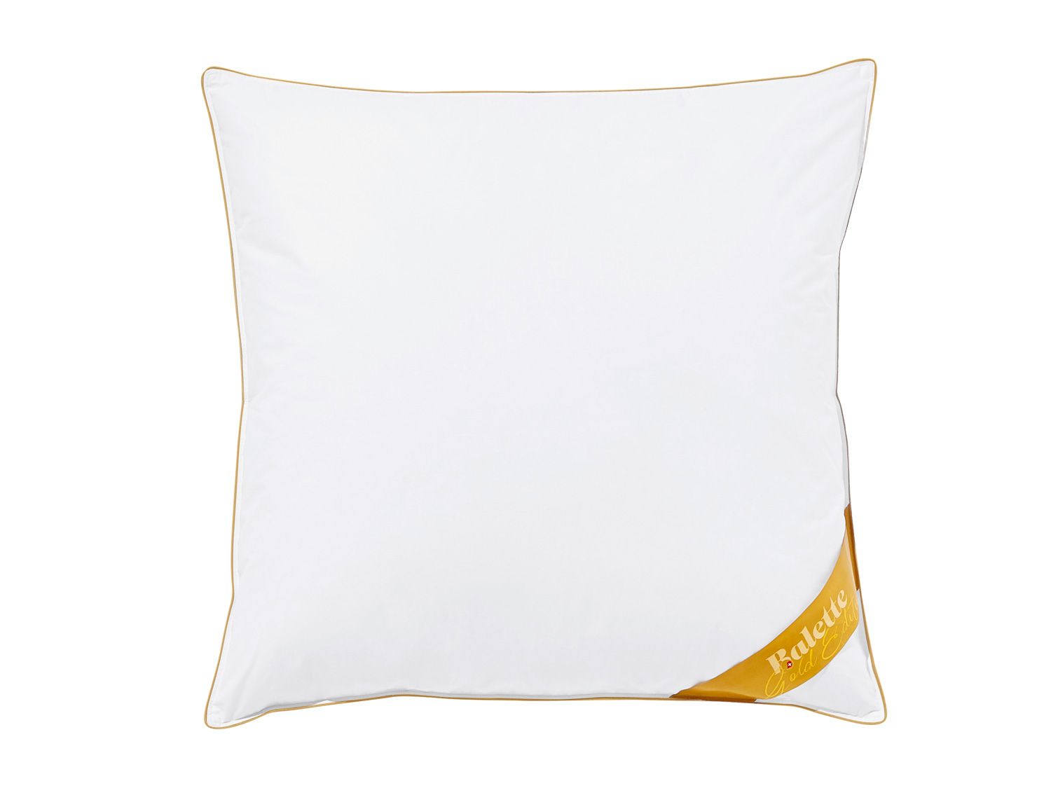 Balette Poduszka z gęsiego piór i puchu "Gold-Edition", różne wymiary 65 x 65 cm