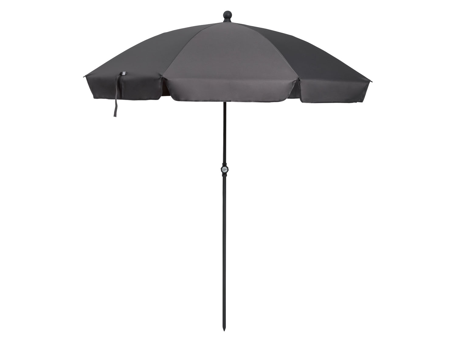 Livarno home Parasol przeciwsłoneczny, Ø 180 cm Antracytowy