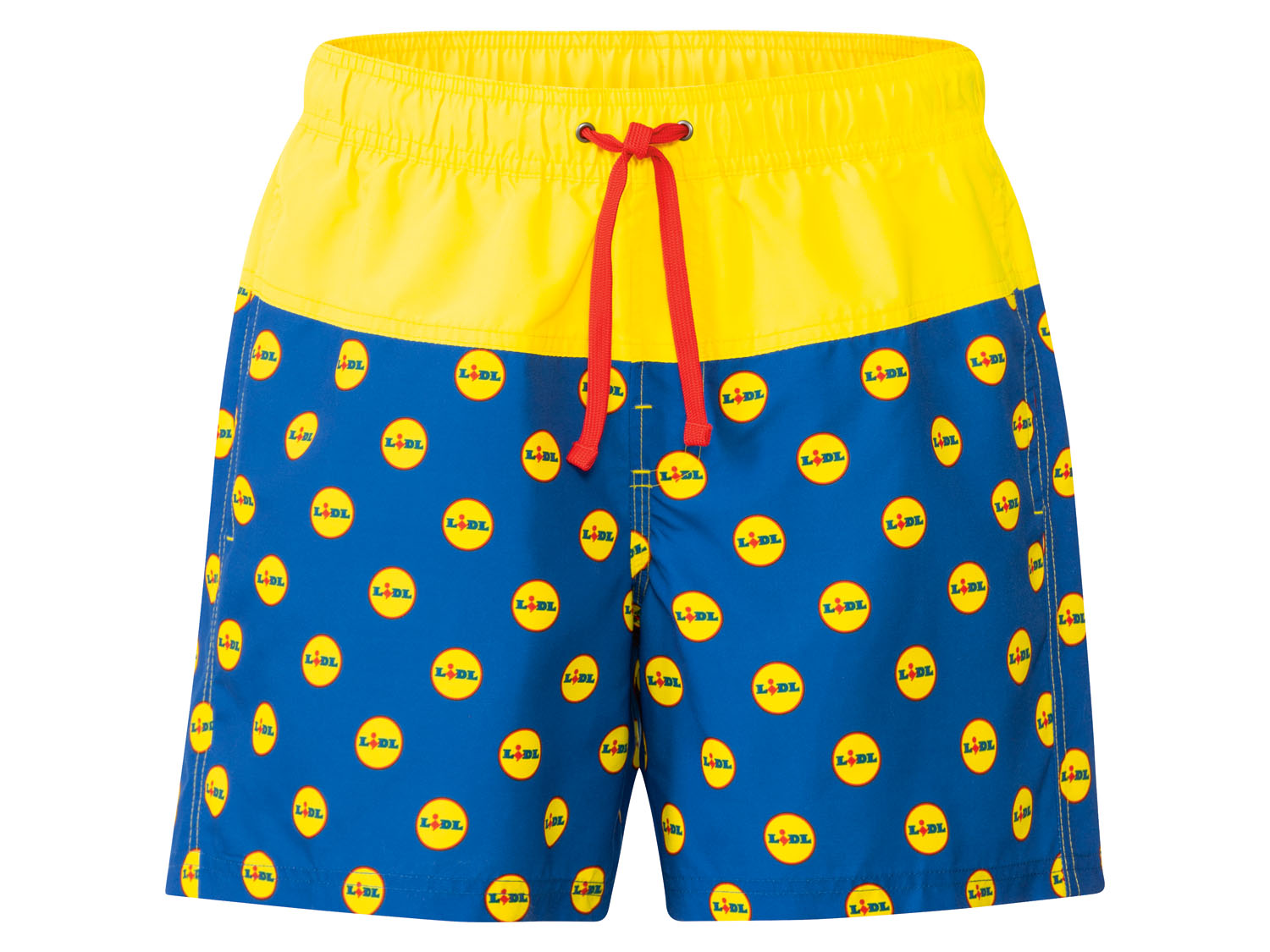 Livergy Szorty kąpielowe męskie z kolekcji Lidl 5/M, niebieski/kropki