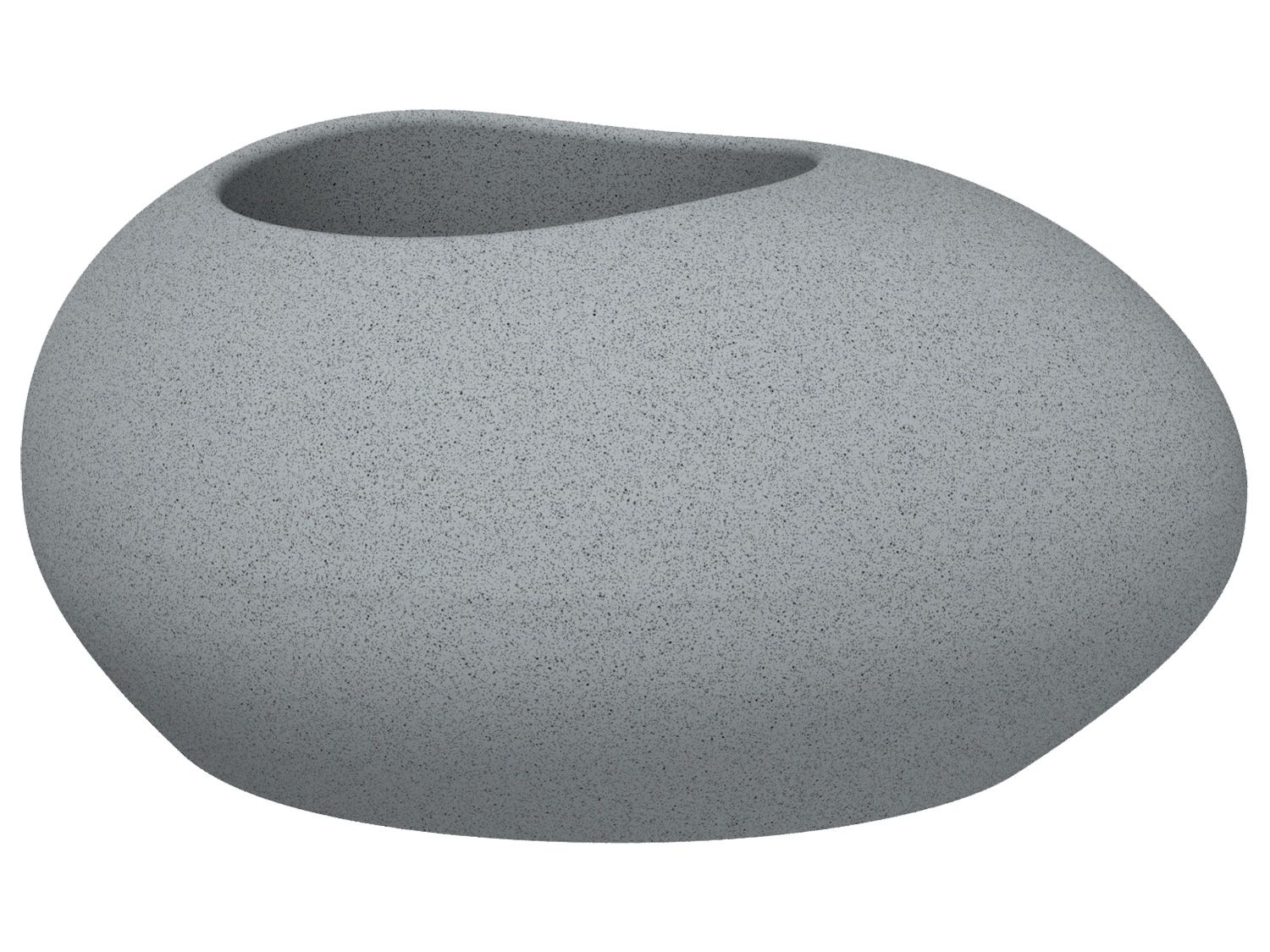 Donica Scheurich Flow Szary optyka betonu, Ø 73 cm, wysokość 35 cm