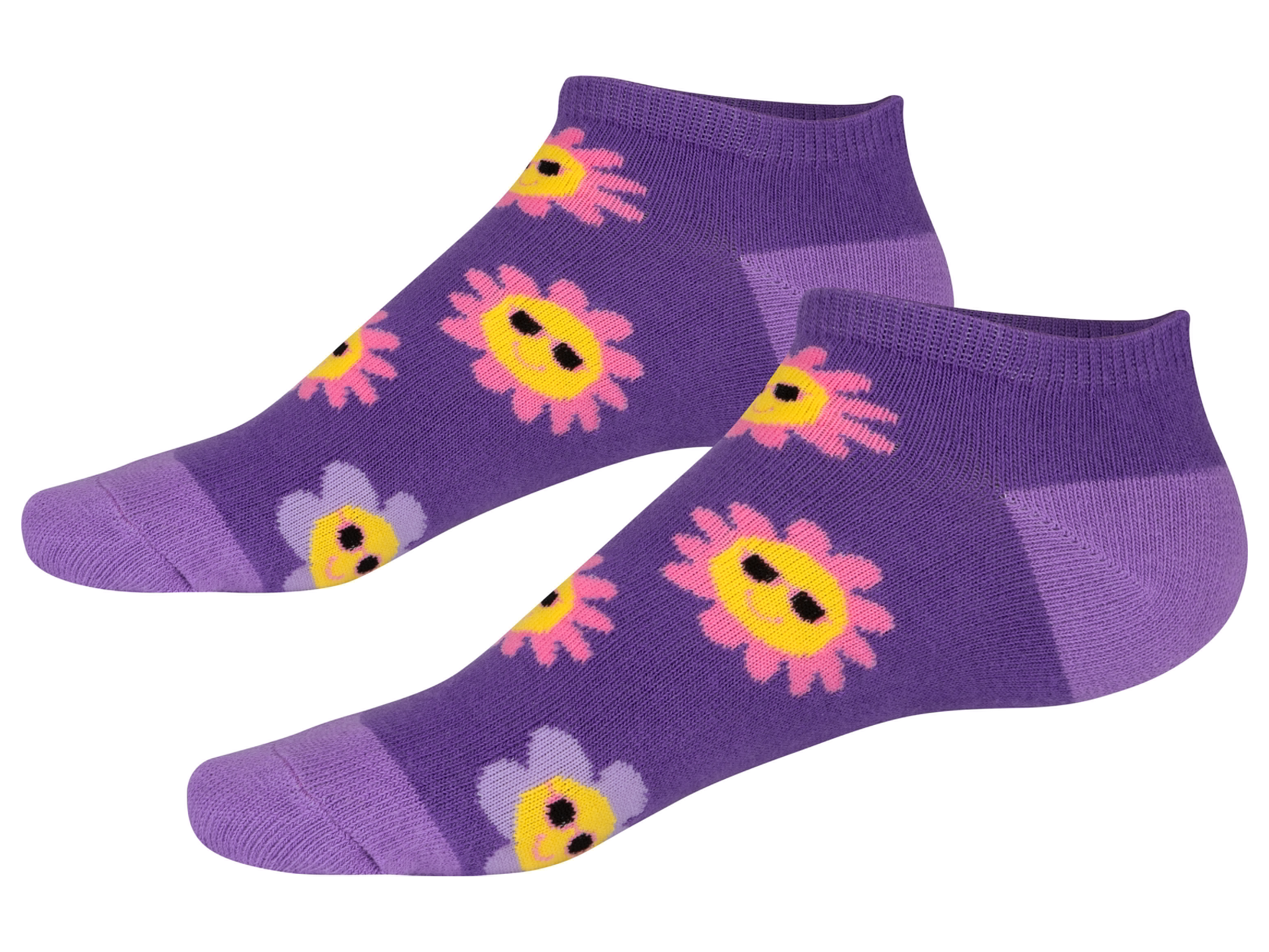 Soxo Skarpetki dziecięce, 2 lub 3 pary Kwiaty, 23-26