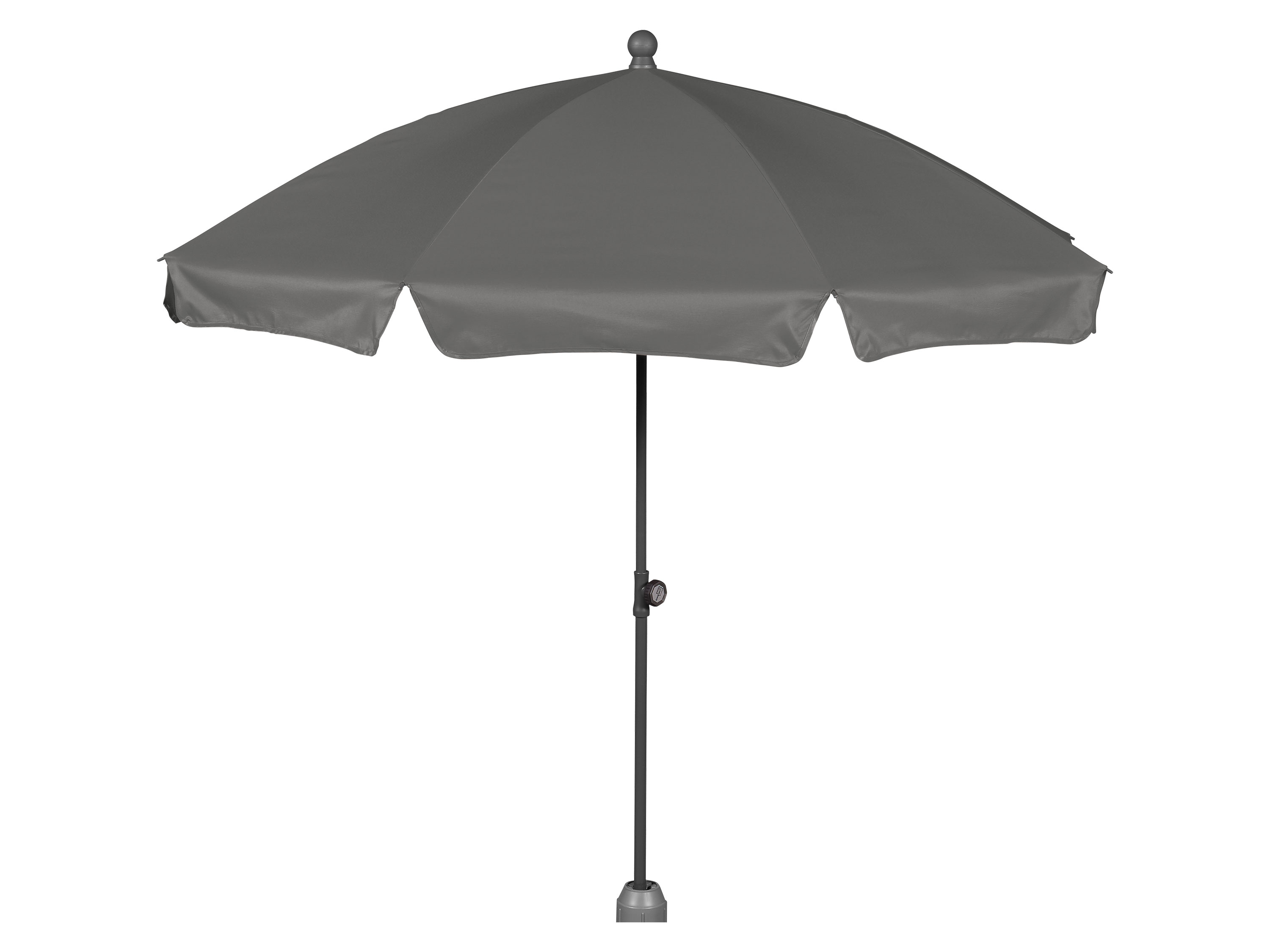 Livarno home Parasol przeciwsłoneczny, Ø 180 cm Antracytowy