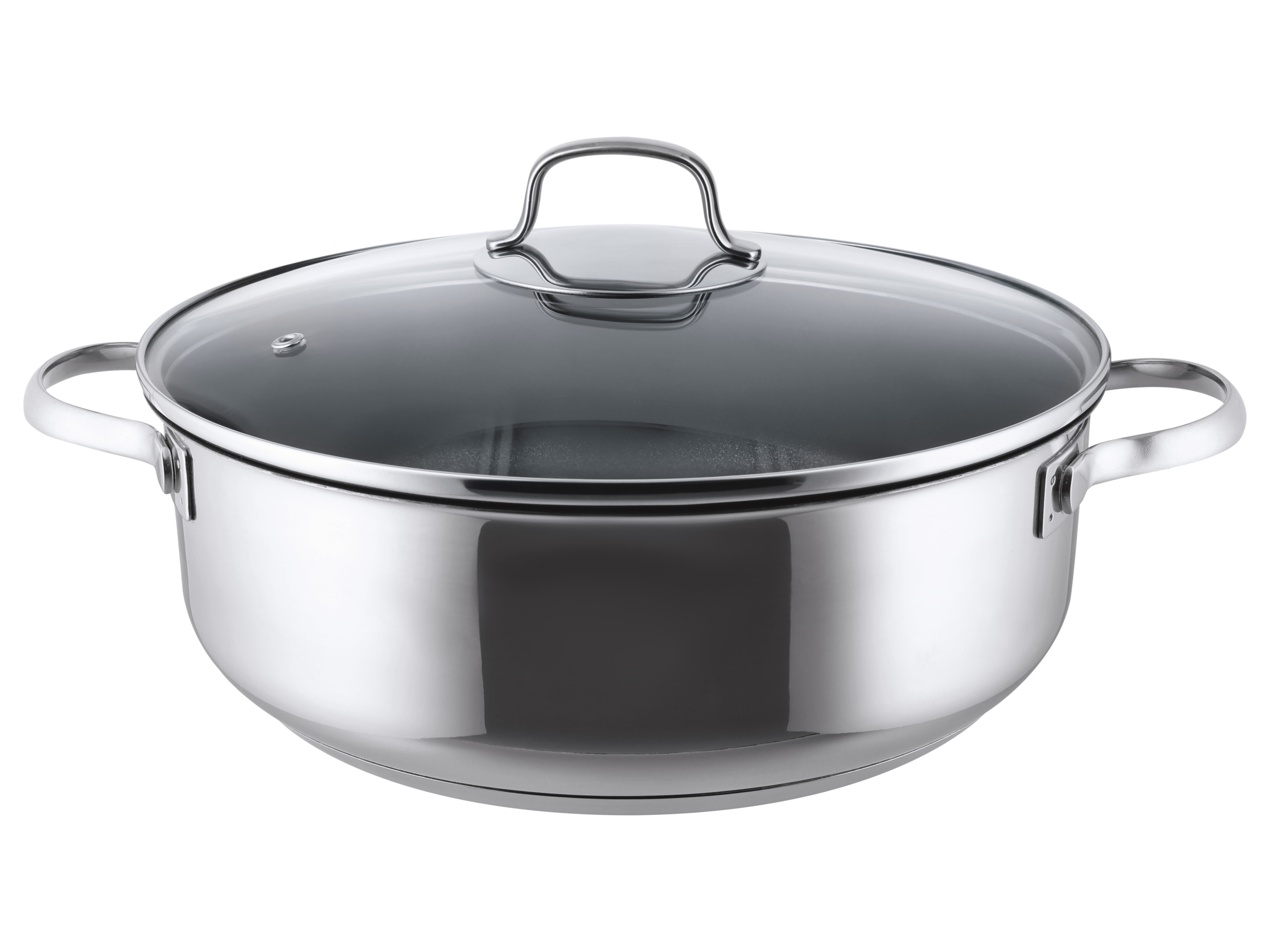 Silvercrest Rondel ze stali nierdzewnej, 28 cm Bez powłoki