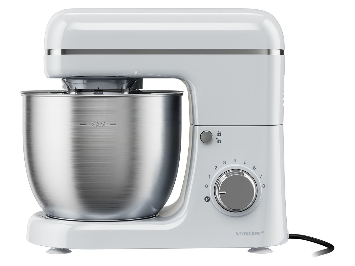 Silvercrest Kitchen Tools Robot kuchenny planetarny SKM 600 C2, 600 W biały