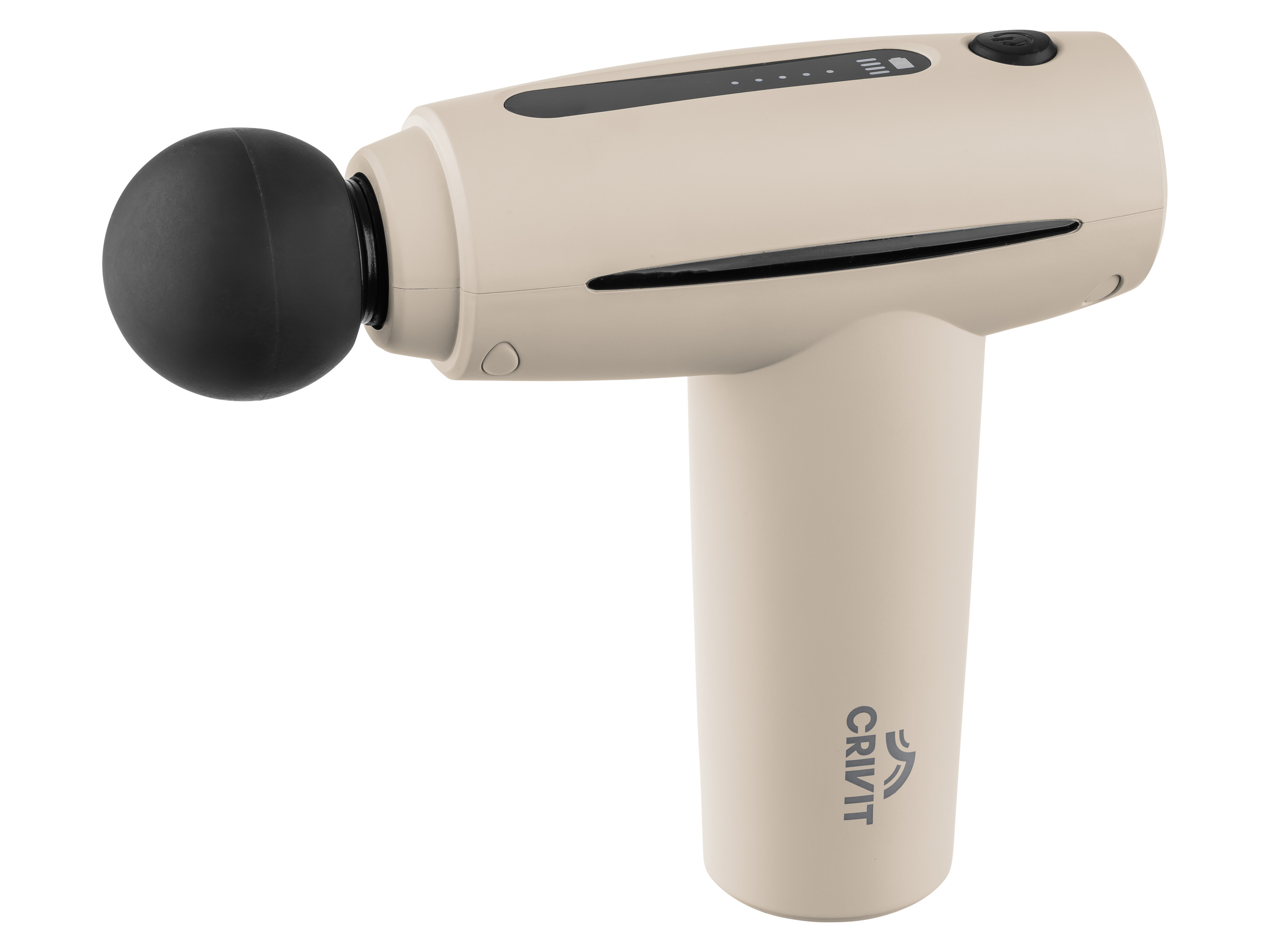 Crivit Pistolet do masażu mini Cmmg 3.7 A1 Kremowy