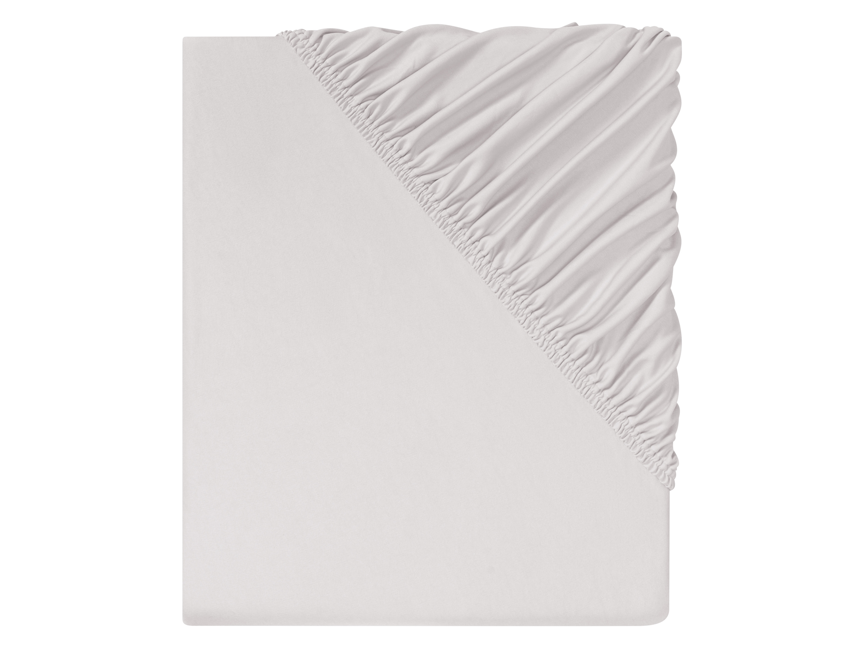 Livarno home Prześcieradło z mikrowłókna z gumką, 180-200 x 200 cm Szary