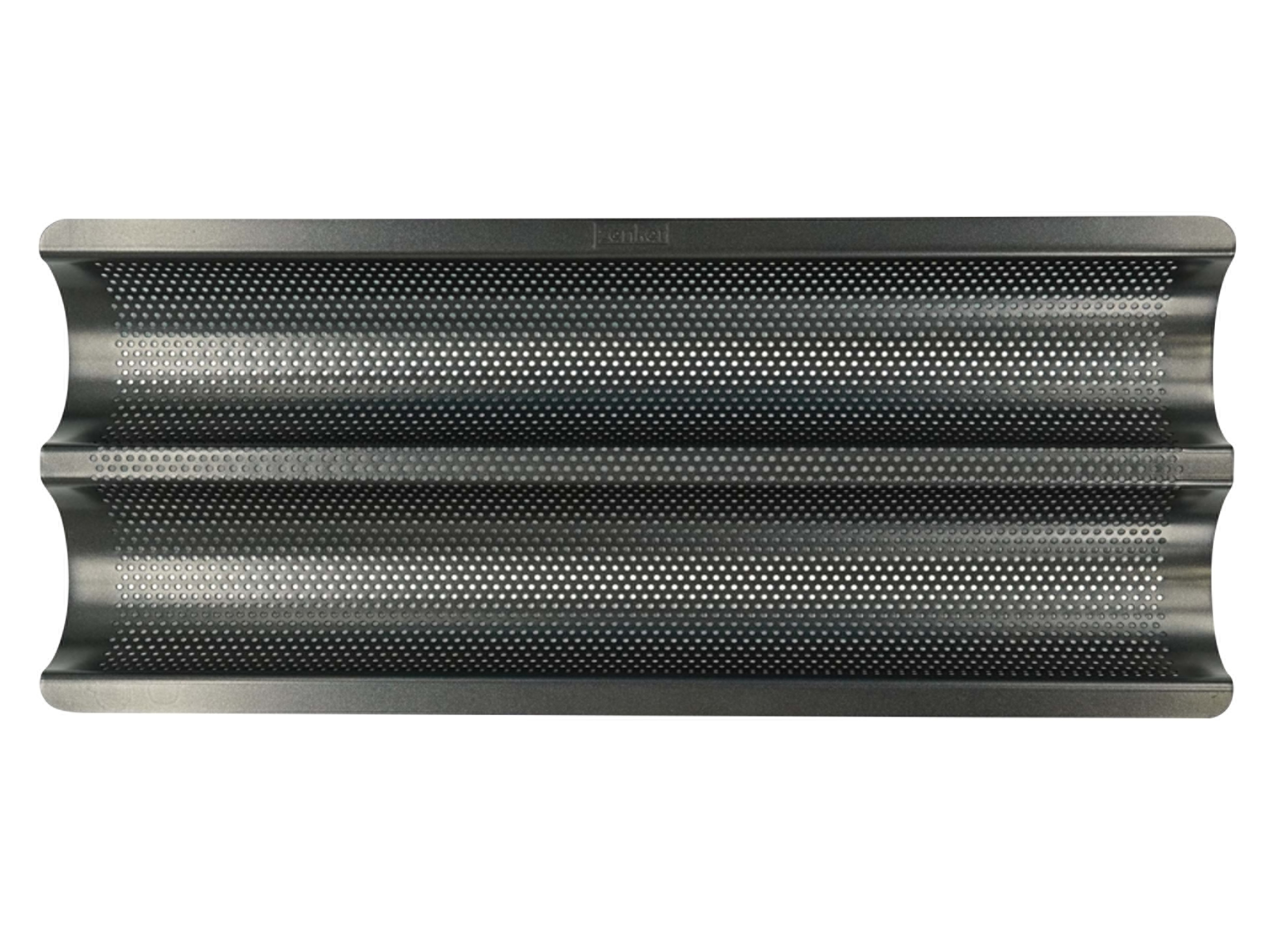 zenker Blacha do pieczenia 6 bułek / 2 bagietek / 4 półbagietek, perforowana Blacha na 2 bagietki