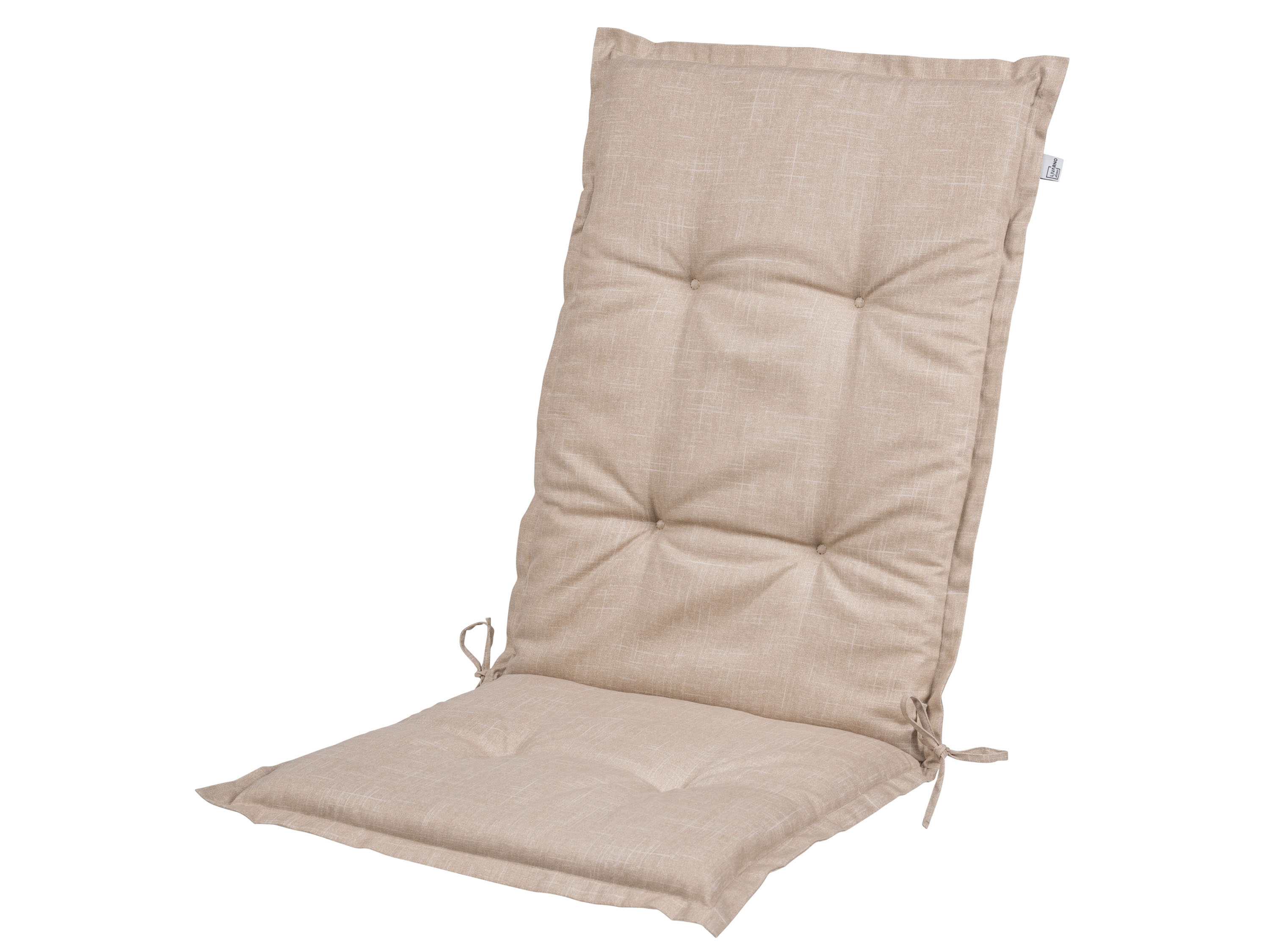 Livarno home Poduszka na krzesło z wysokim oparciem Sewilla Kremowy