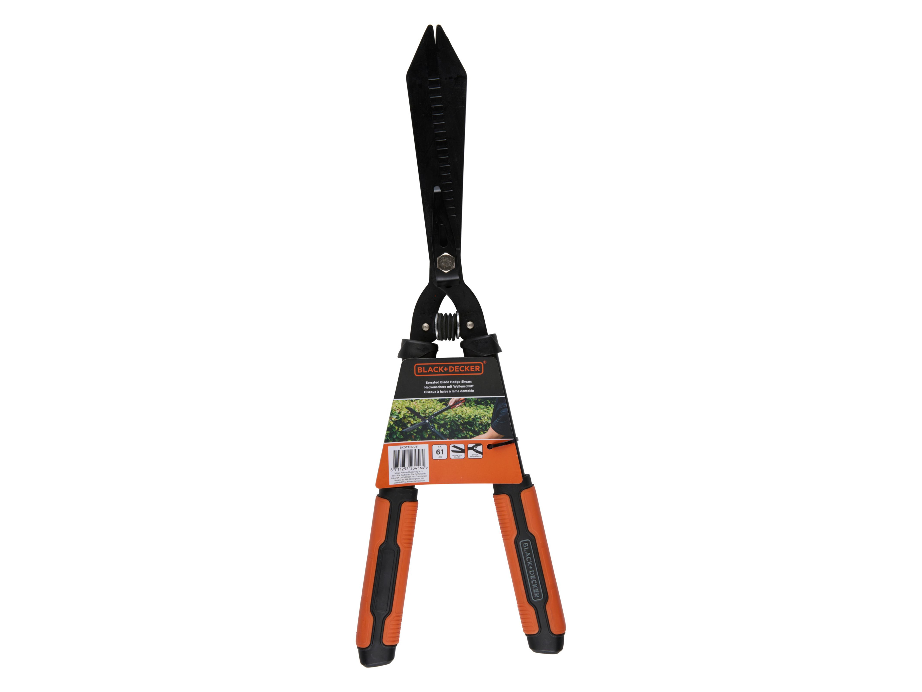 Black & Decker Nożyce do żywopłotu 24'', ostrze ząbkowane