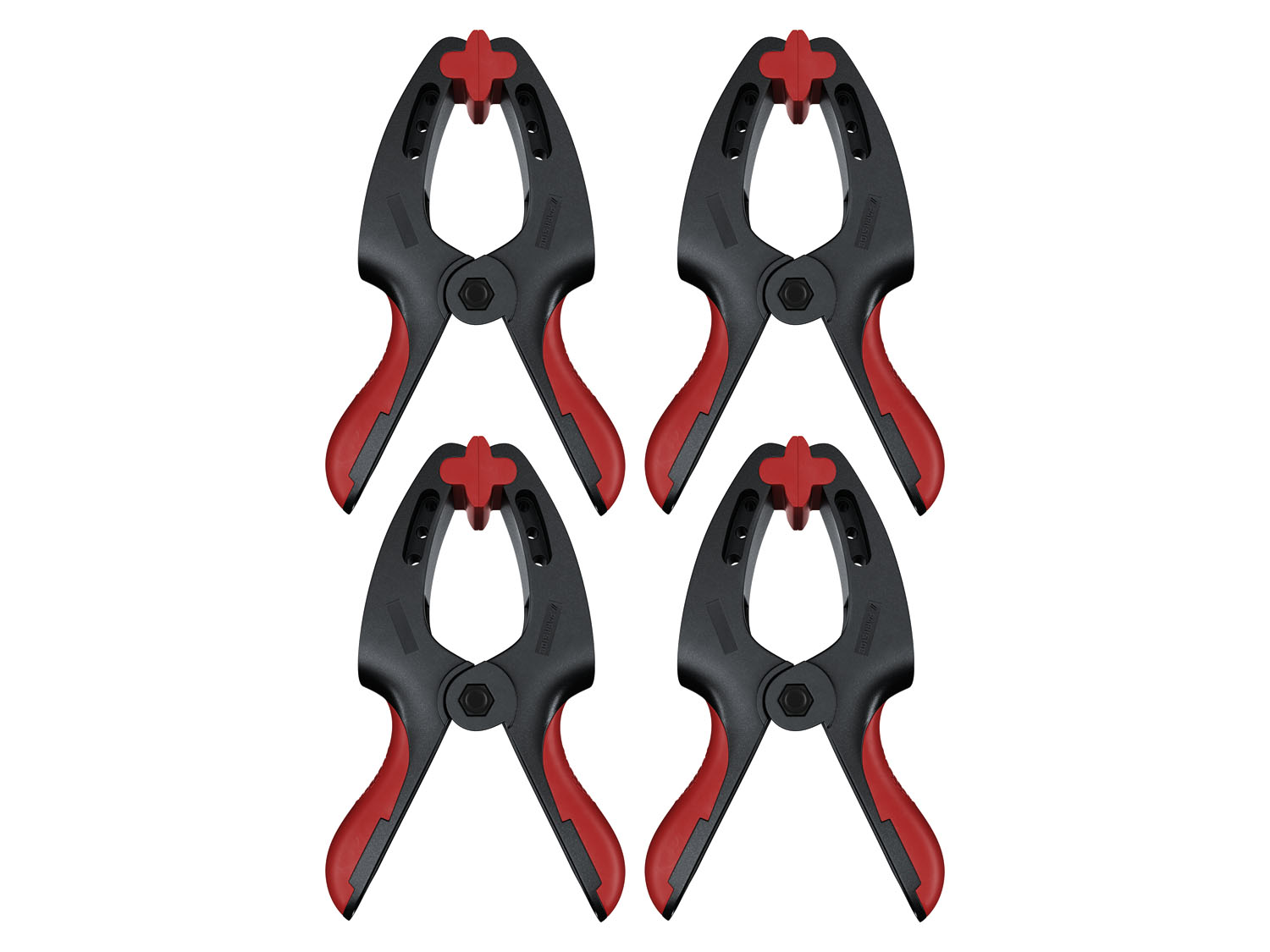 Parkside Zestaw klamr zaciskowych 4 sztuki