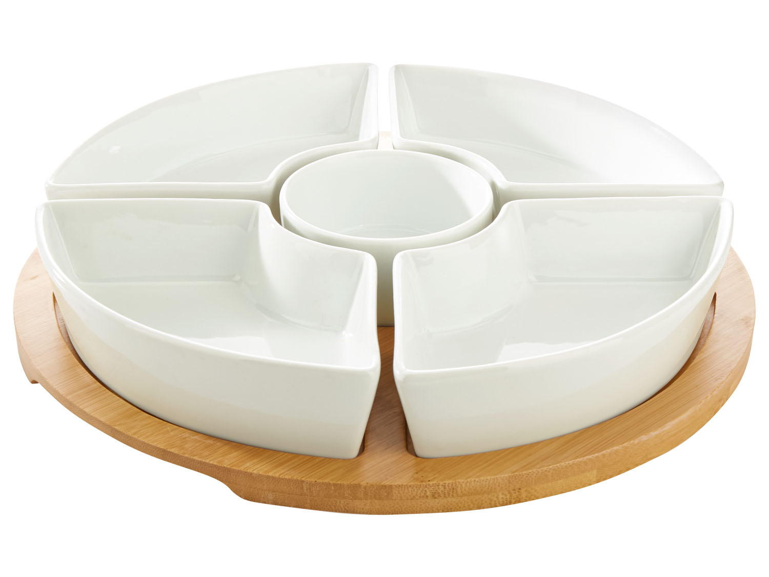 Ernesto Zestaw miseczek do dipów lub przekąsek Okrągły