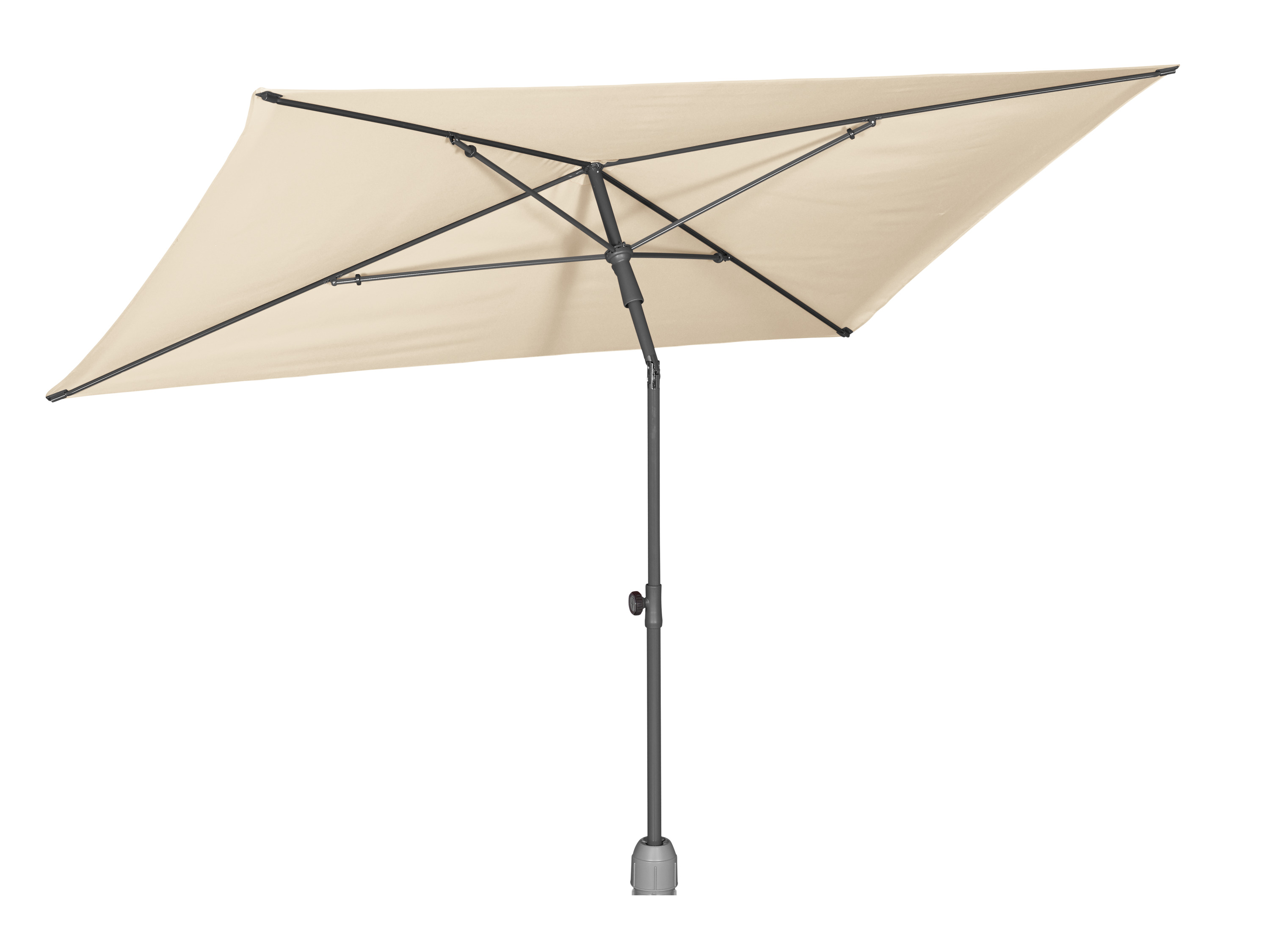Livarno home Parasol ogrodowy, 210 x 140 cm Beżowy