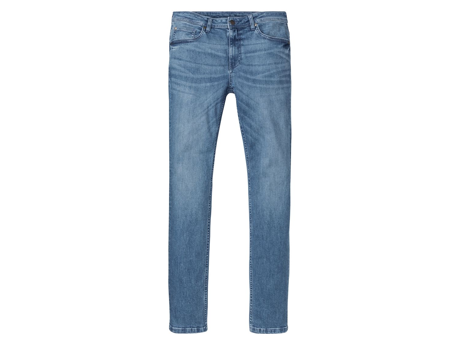 Livergy Jeansy męskie Slim fit,1 para Niebieski, 50 34/32