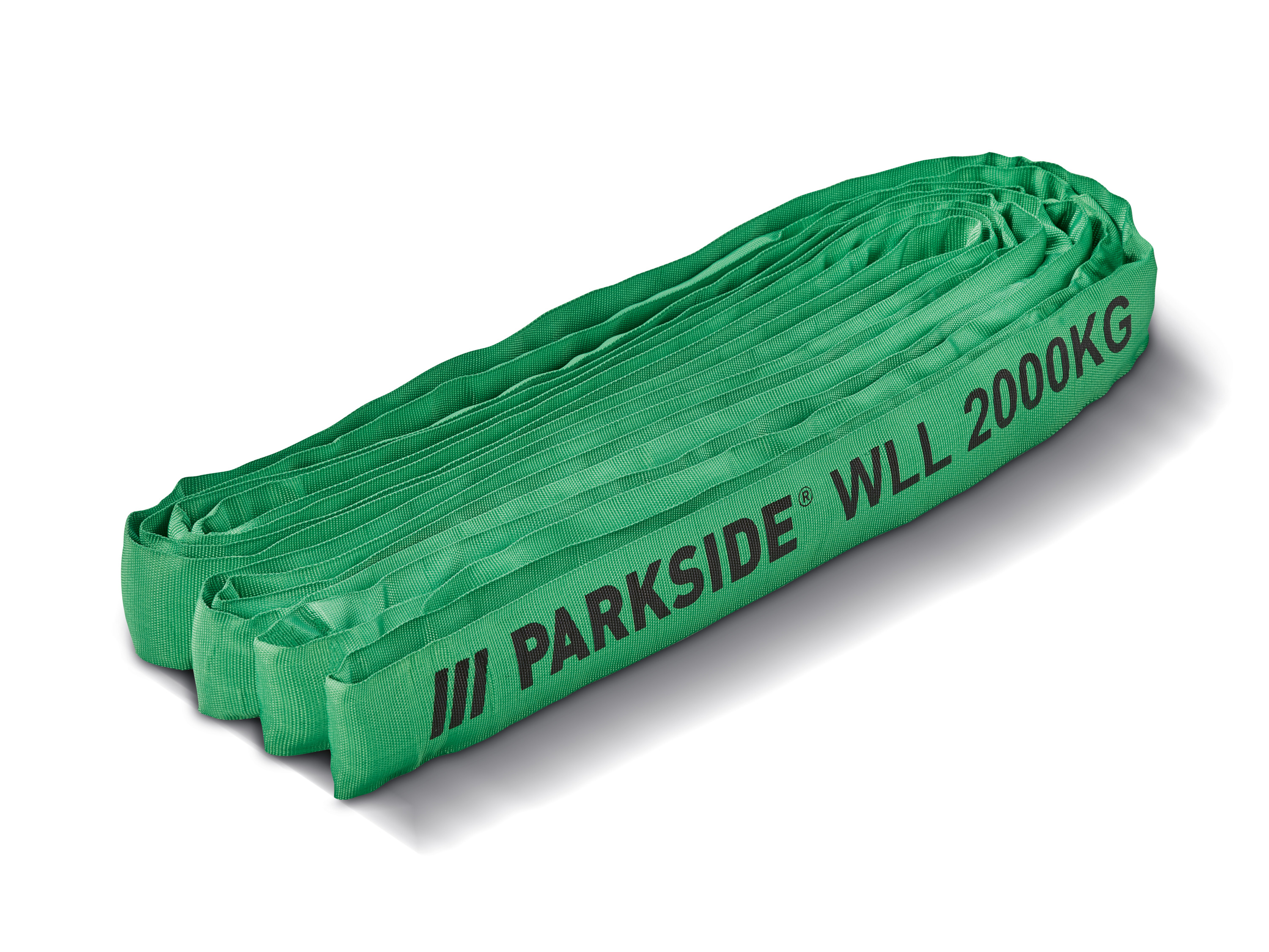 Parkside Zawiesie pasowe okrągłe, 1000 / 2000 kg 4m 2000kg, zestaw 1 szt
