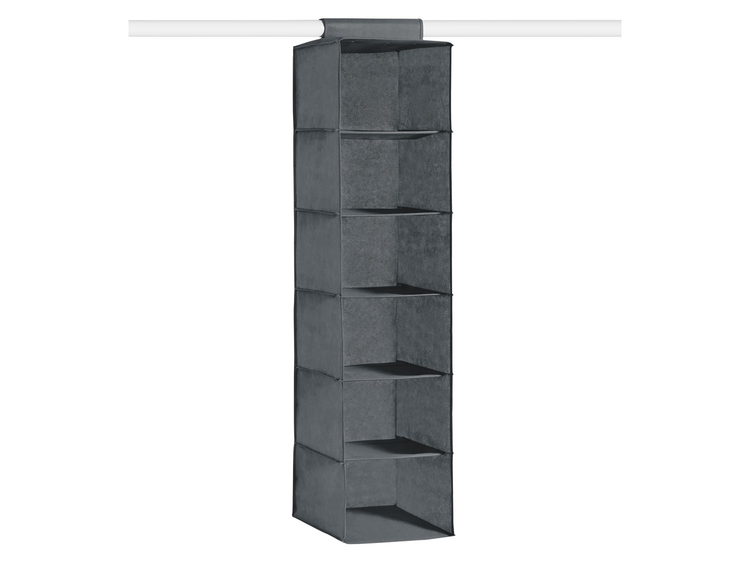 Organizer wiszący / Organizer na buty / Worki na ubrania / Komody pod łóżko Organizer wiszący na ubrania, szary