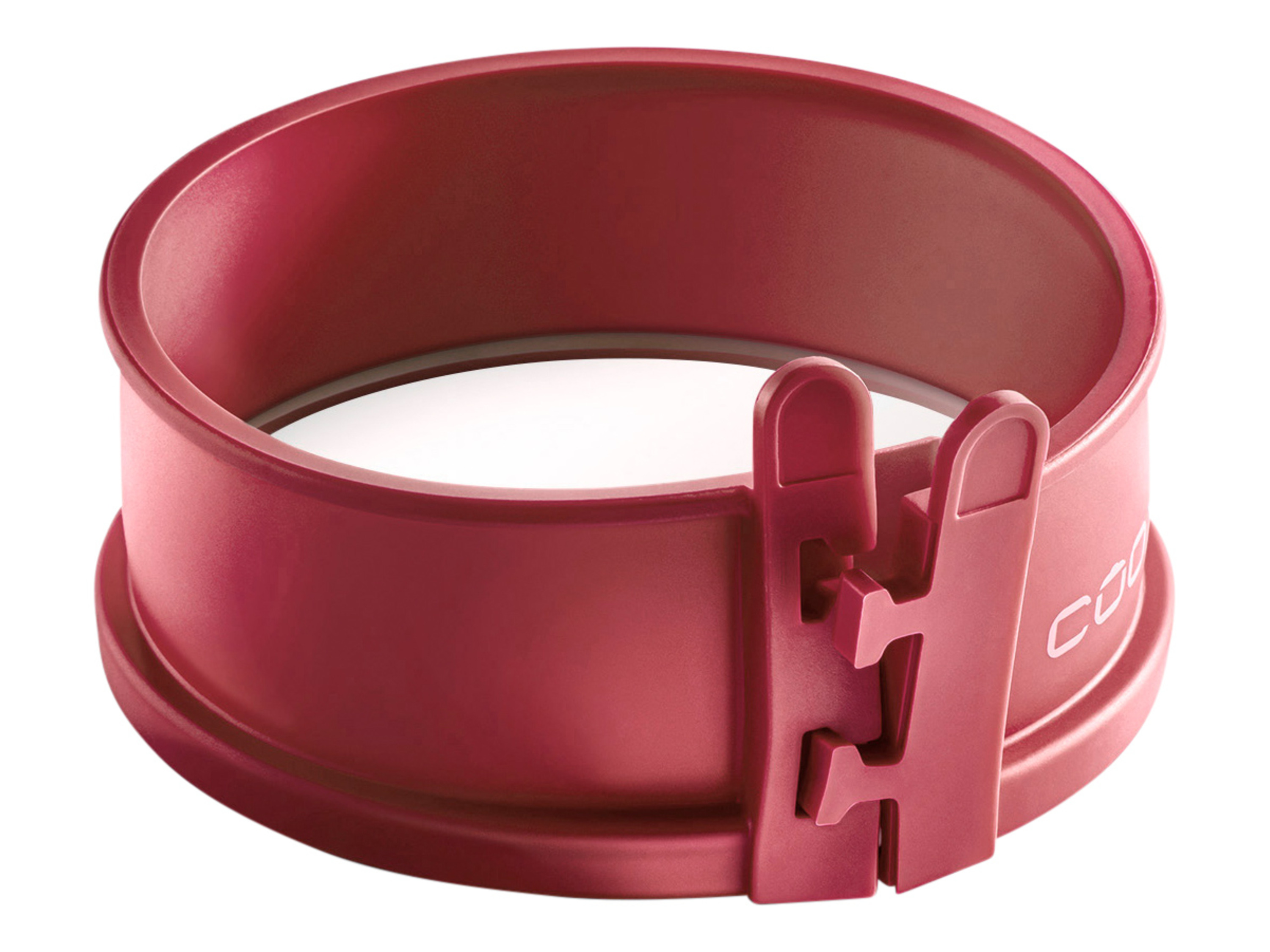 Coox Mała tortownica ze szklanym spodem, Ø 12 cm Bordowy