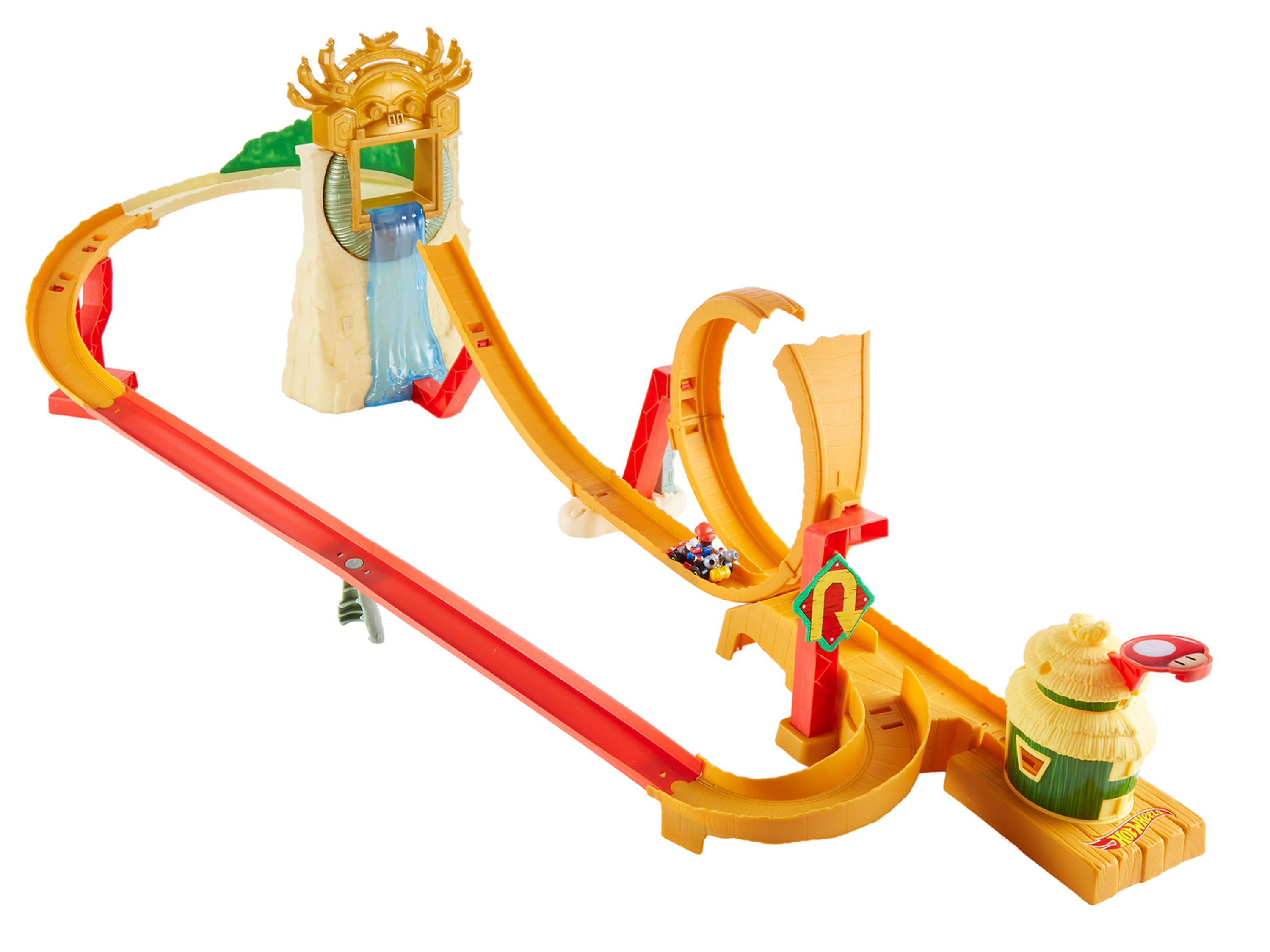 Hot Wheels Tor wyścigowy "Mario Kart", z 1 samochodzikiem