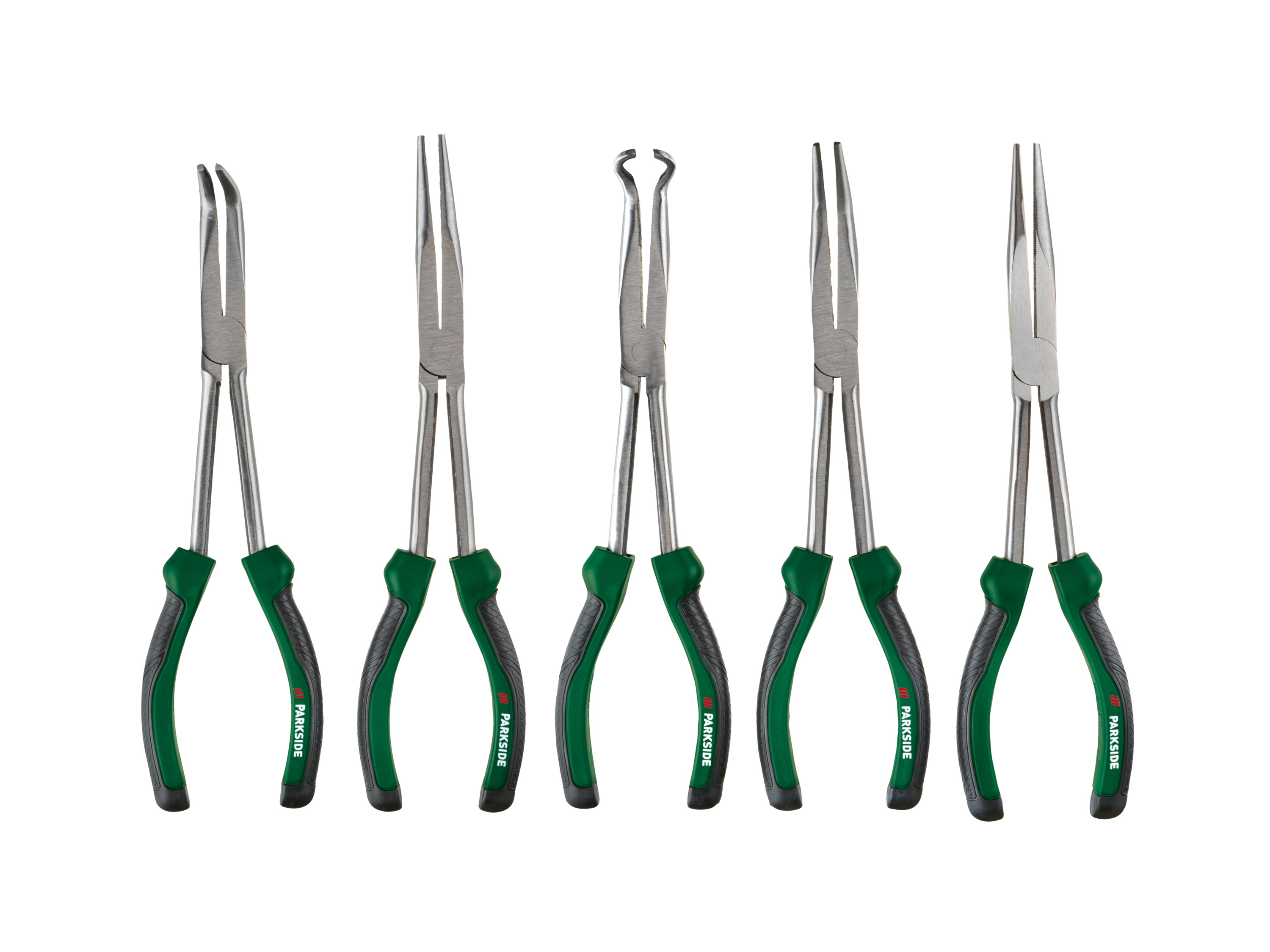 Parkside Zestaw 3 lub 5 szczypiec Zestaw szczypiec z długim noskiem