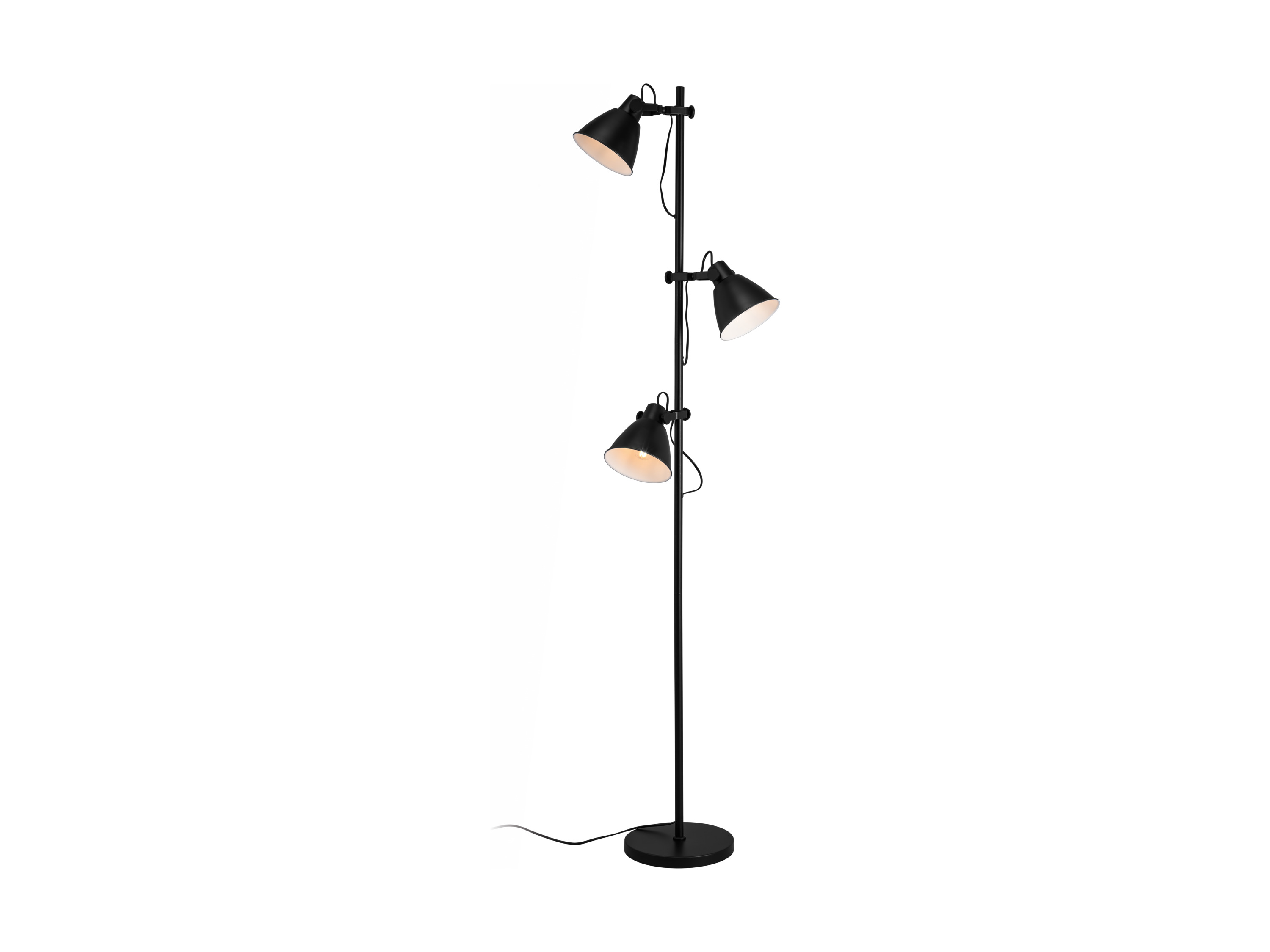 Livarno home Lampa podłogowa LED Czarny