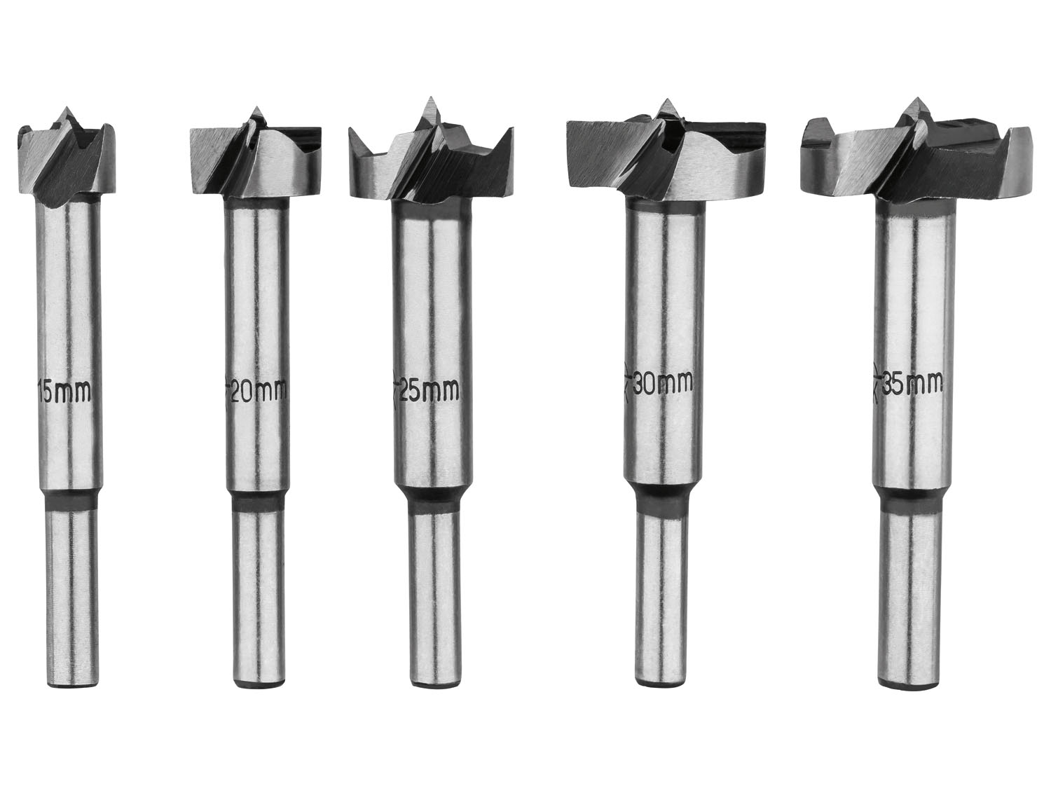 Parkside Zestaw wierteł PSB 6 A1 Wiertło Forstner