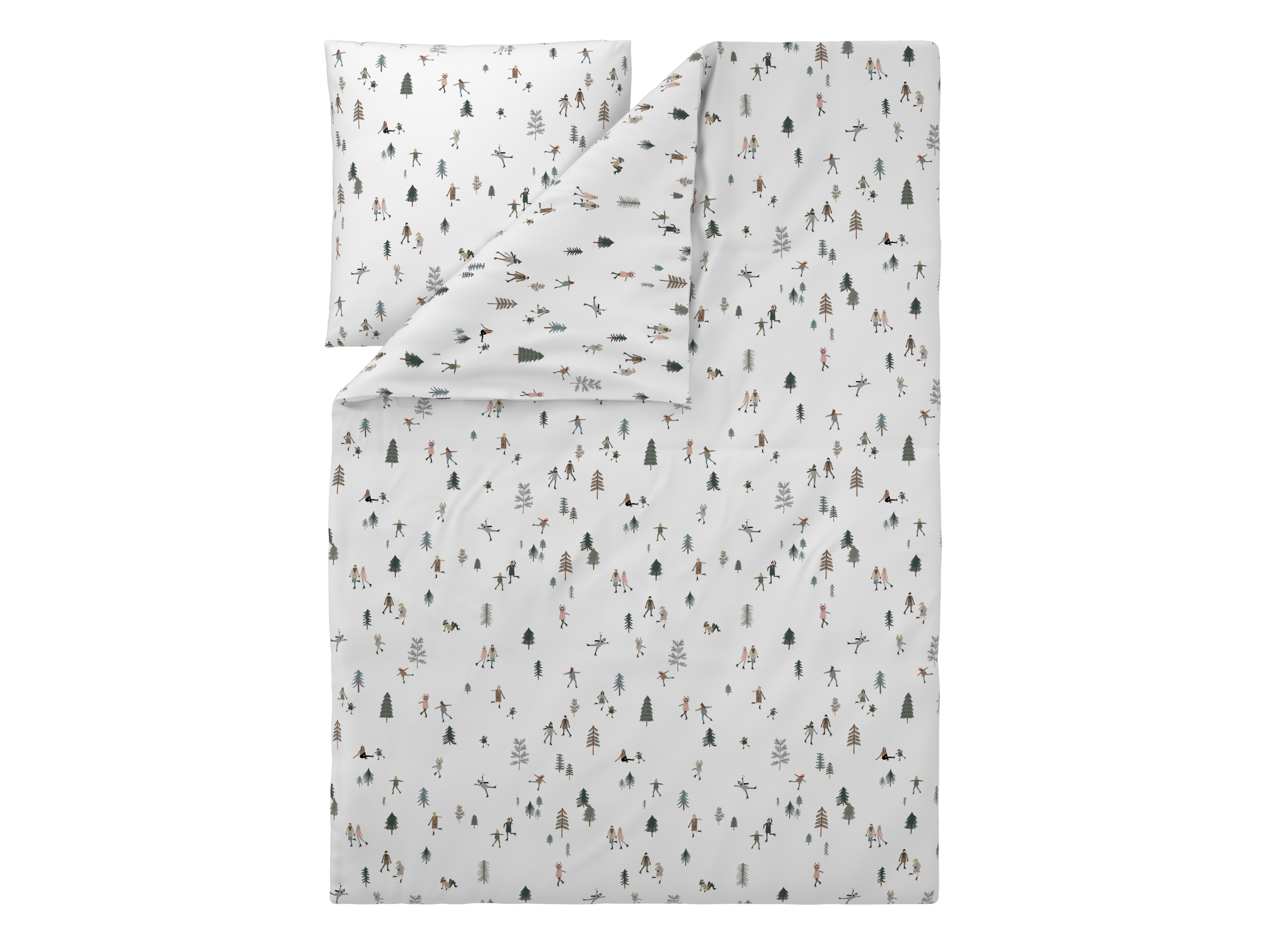 Livarno Pościel flanelowa, 140 x 200 cm Ludzie