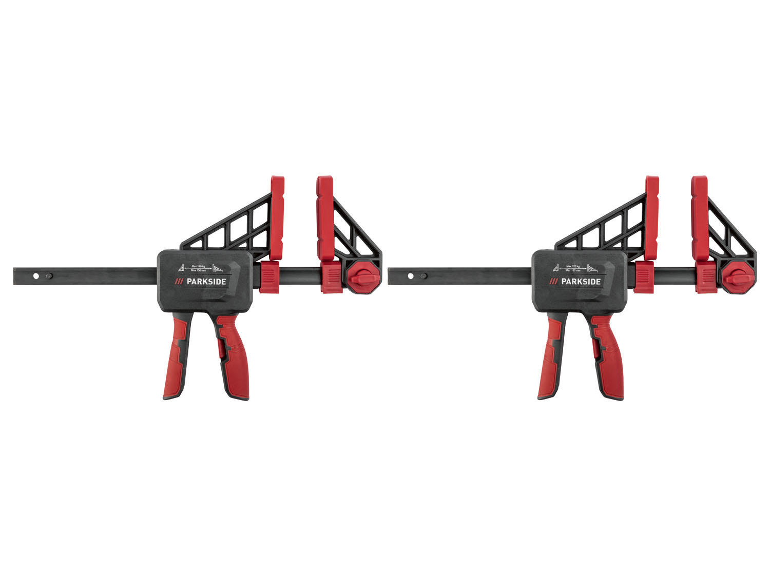 Parkside Ścisk jednoręczny, 1 lub 2 szt. Ścisk jednoręczny 150 mm