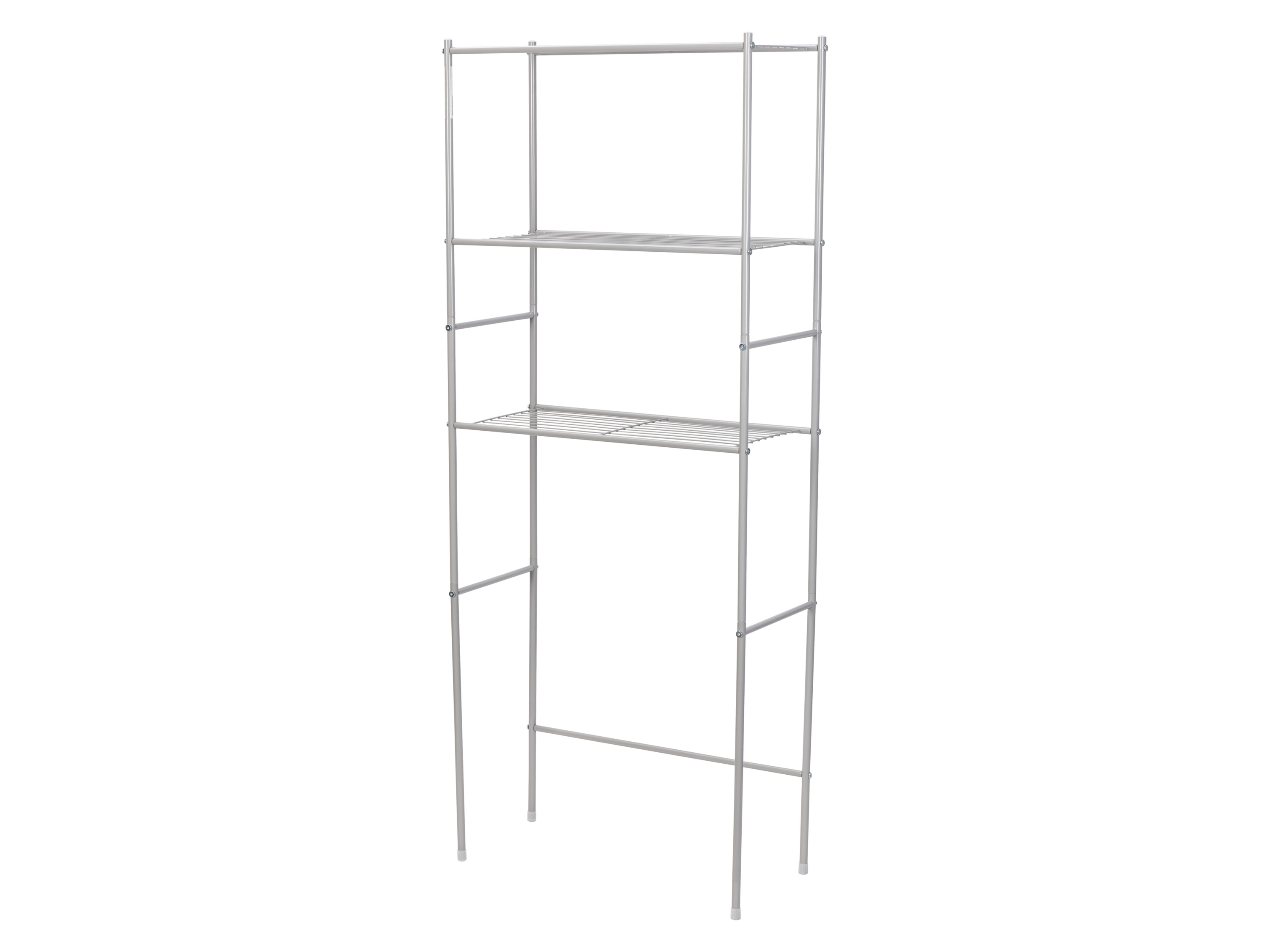 Livarno home Regał do zabudowy pralki, metalowy Szary