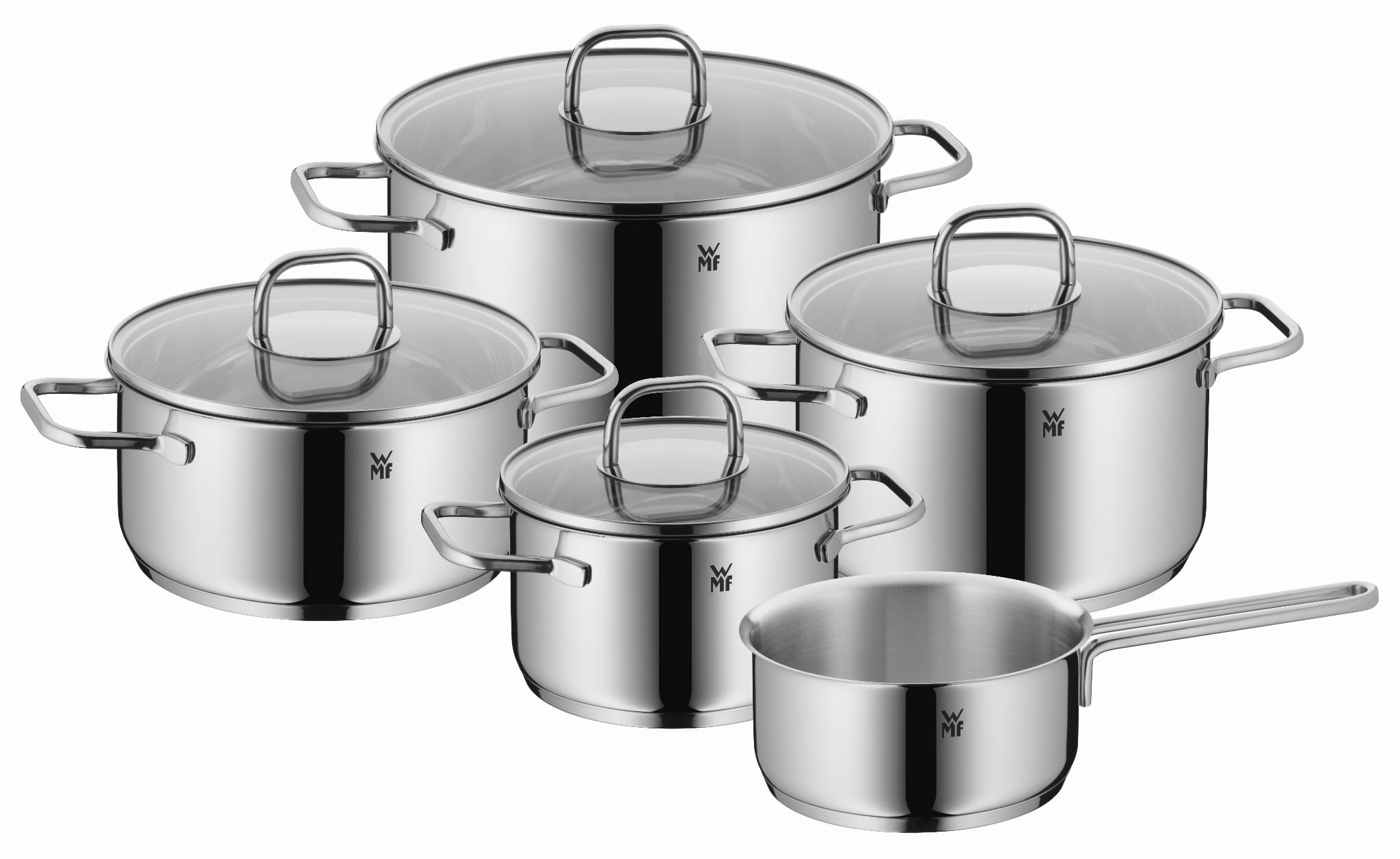 Zestaw garnków Inspiration - 9 elementów