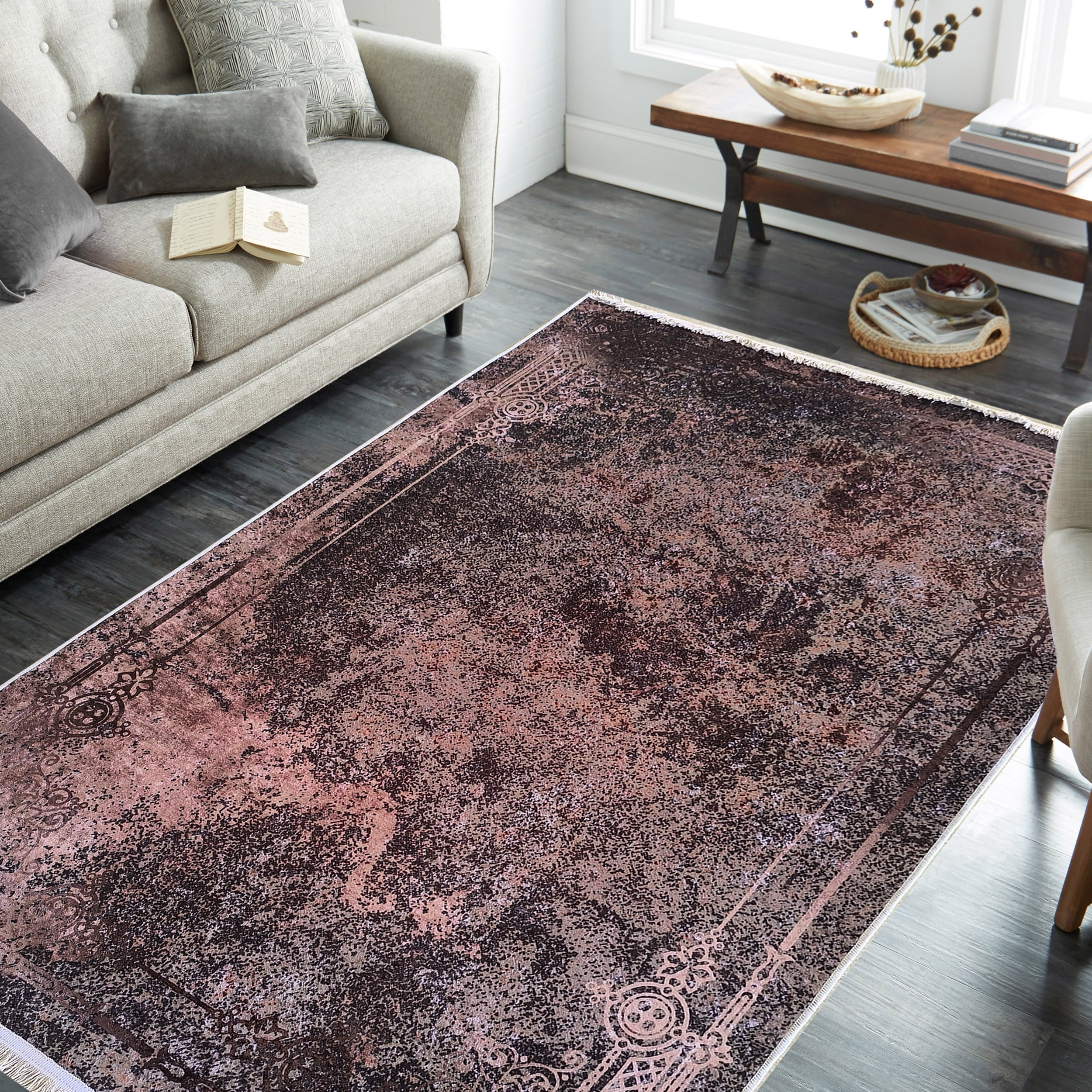 Dywan - 160 x 220 cm - Wielokolorowy - Nowoczesny - Dywanopol