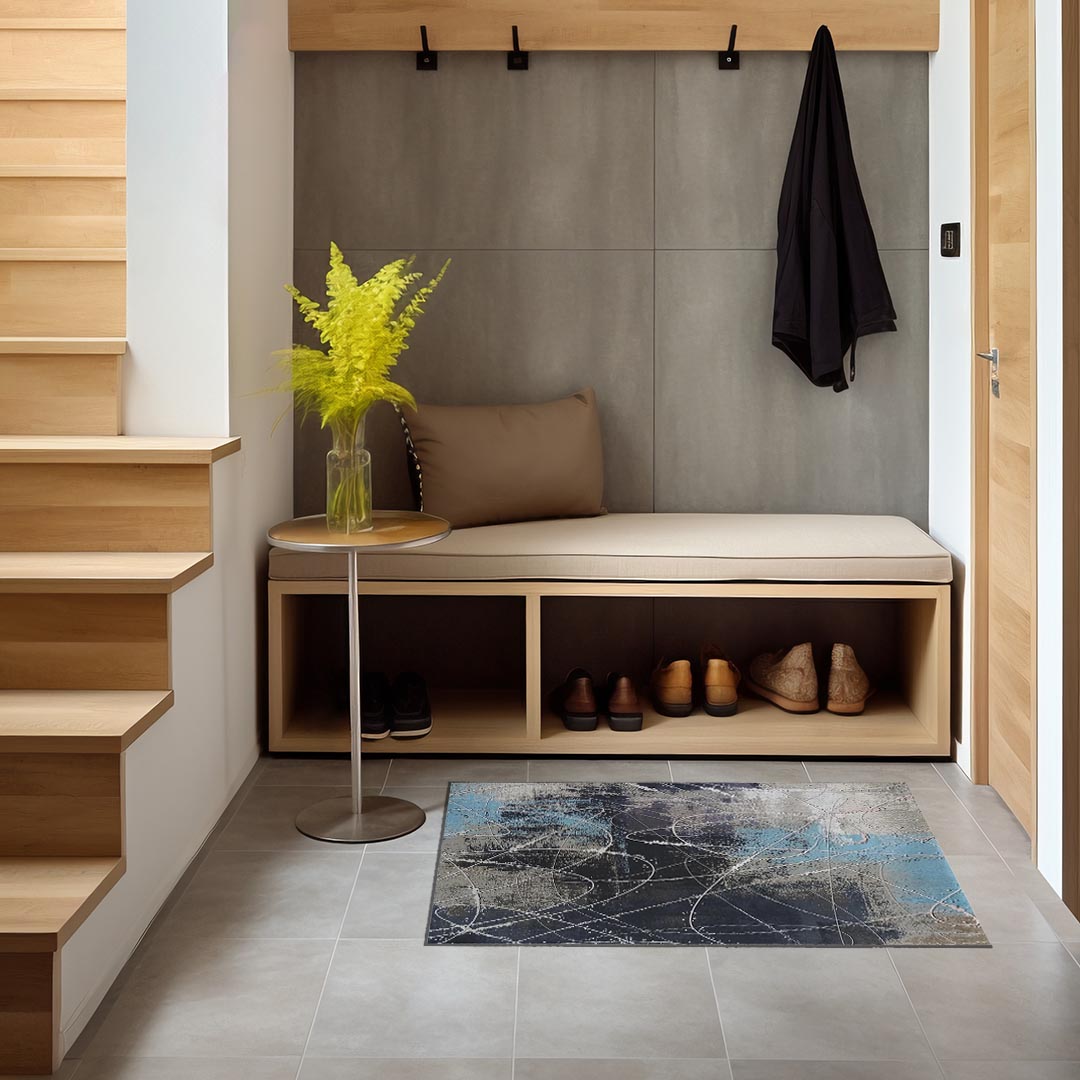 Dywan - 60 x 100 cm - Wielokolorowy - Nowoczesny - Dywanopol