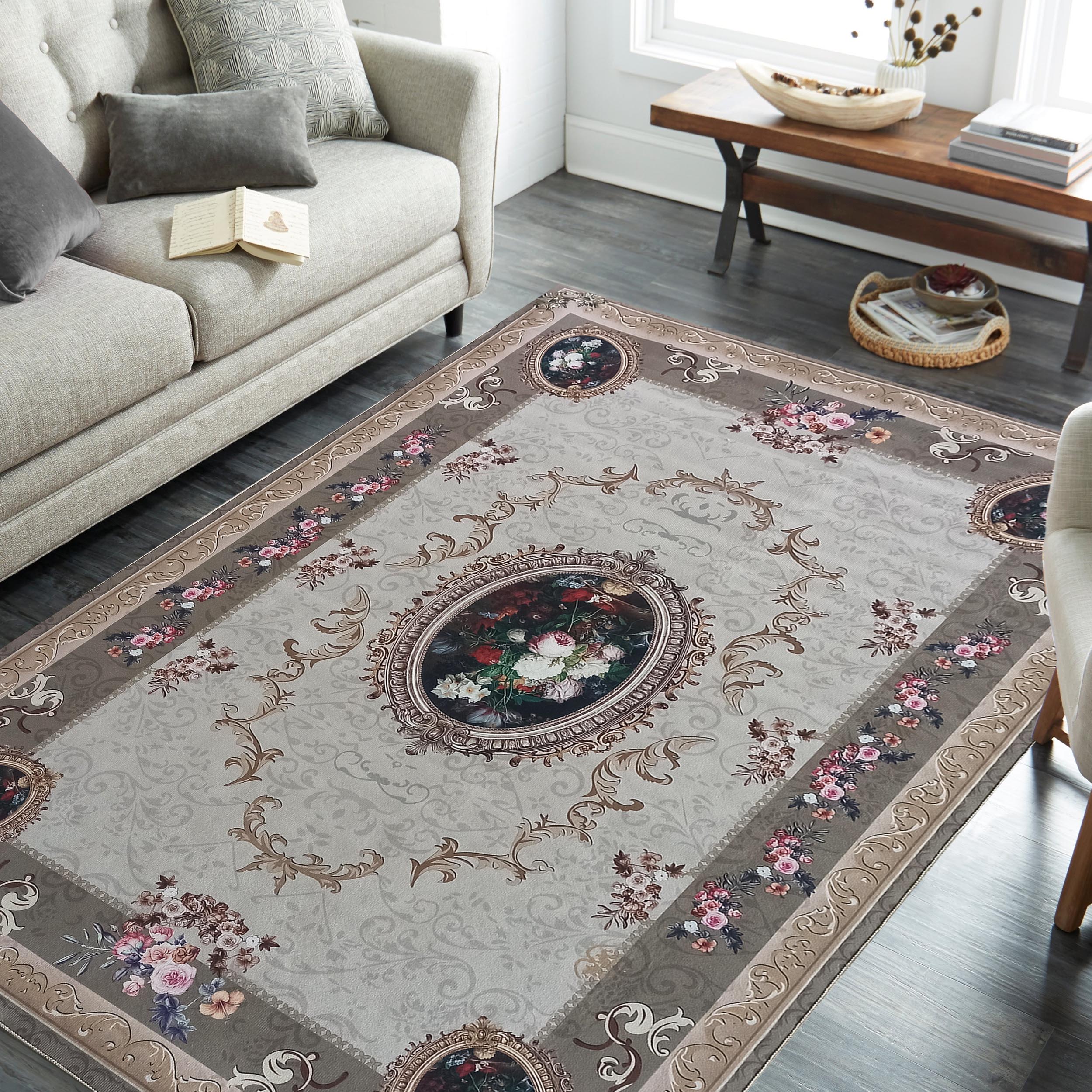 Dywan - 60 x 100 cm - Beżowy - Nowoczesny - Dywanopol